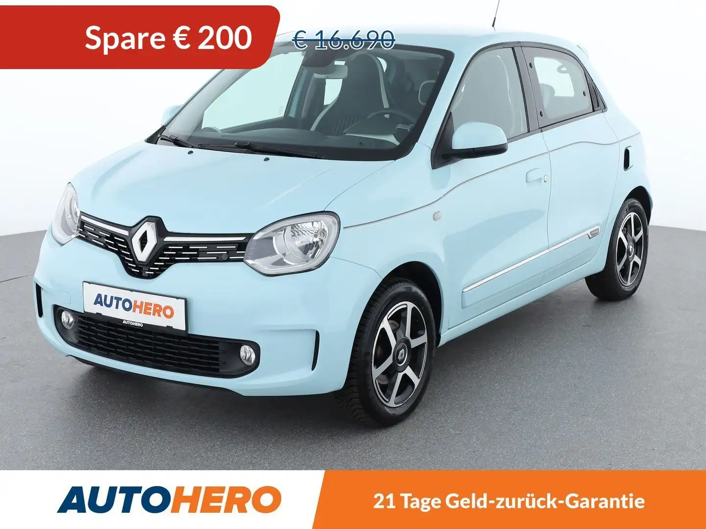 Renault Twingo 0.9 TCe Intens *TEMP*LIM*SHZ*BT*PDC* Bleu - 1
