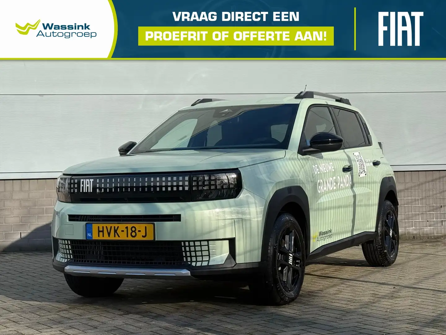 Fiat Grande Panda 1.2 Hybrid 100pk eDCT6 Icon | Automaat | Parkeerse Grün - 1