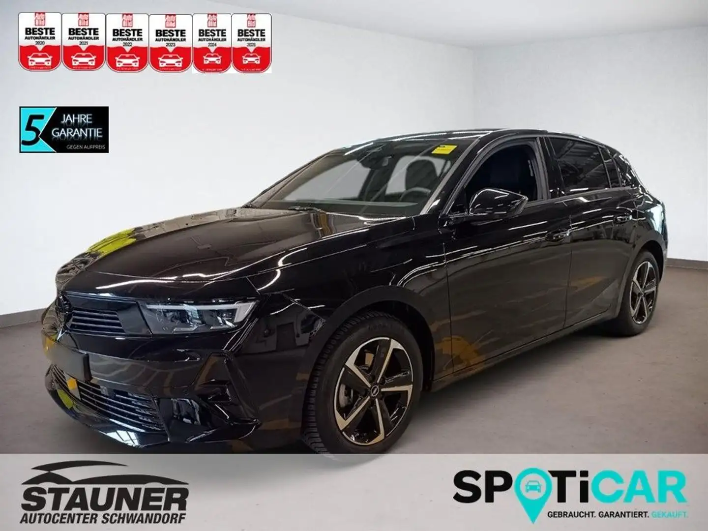 Opel Astra 5-Türer GS 1.2 Turbo S/S 6G *AHK*MATRIX* Schwarz - 1