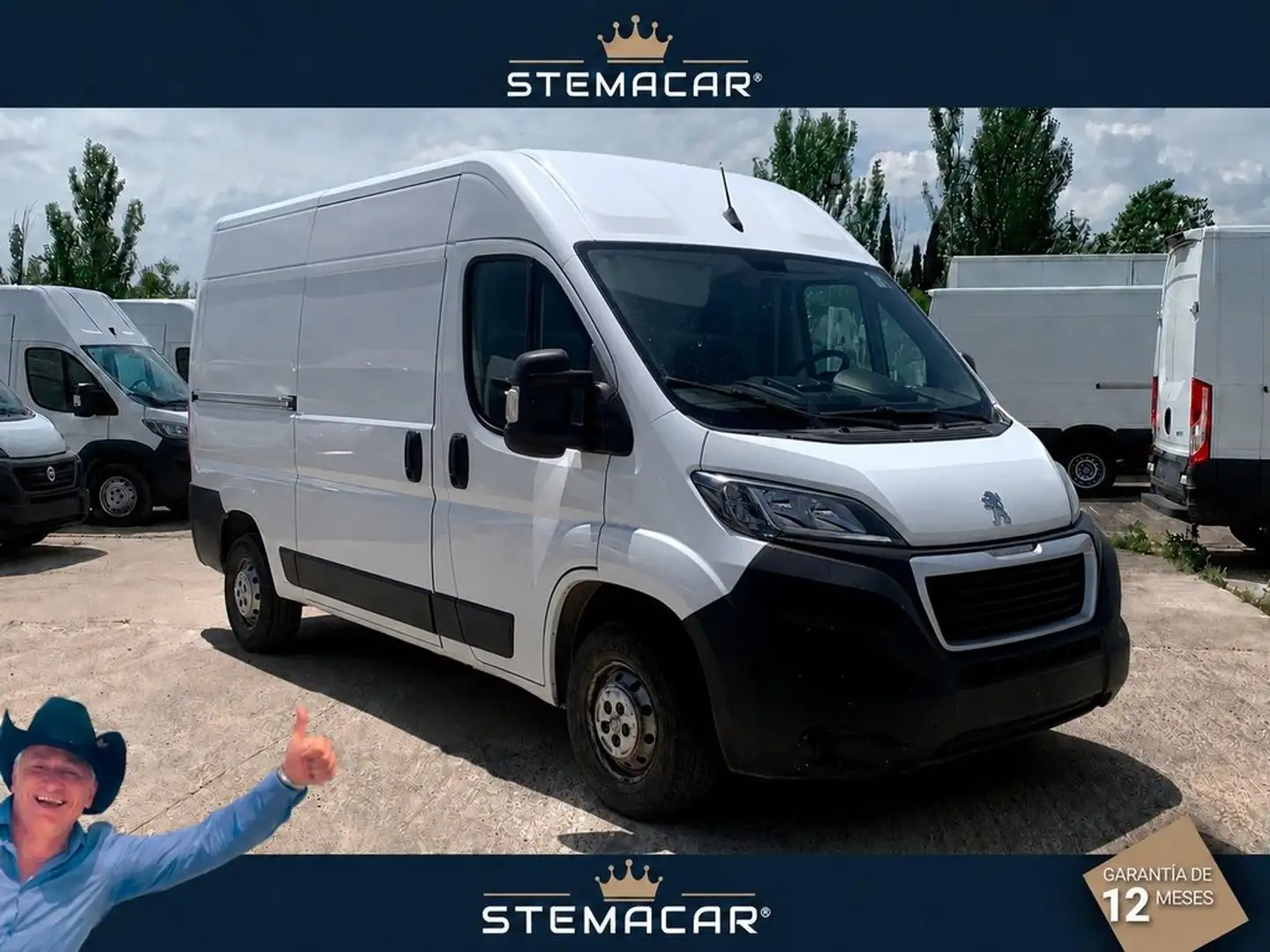 Peugeot Boxer 333 L2 H2 BHDI 103kW (140CV) S&S 6 V. M Blanco - 1