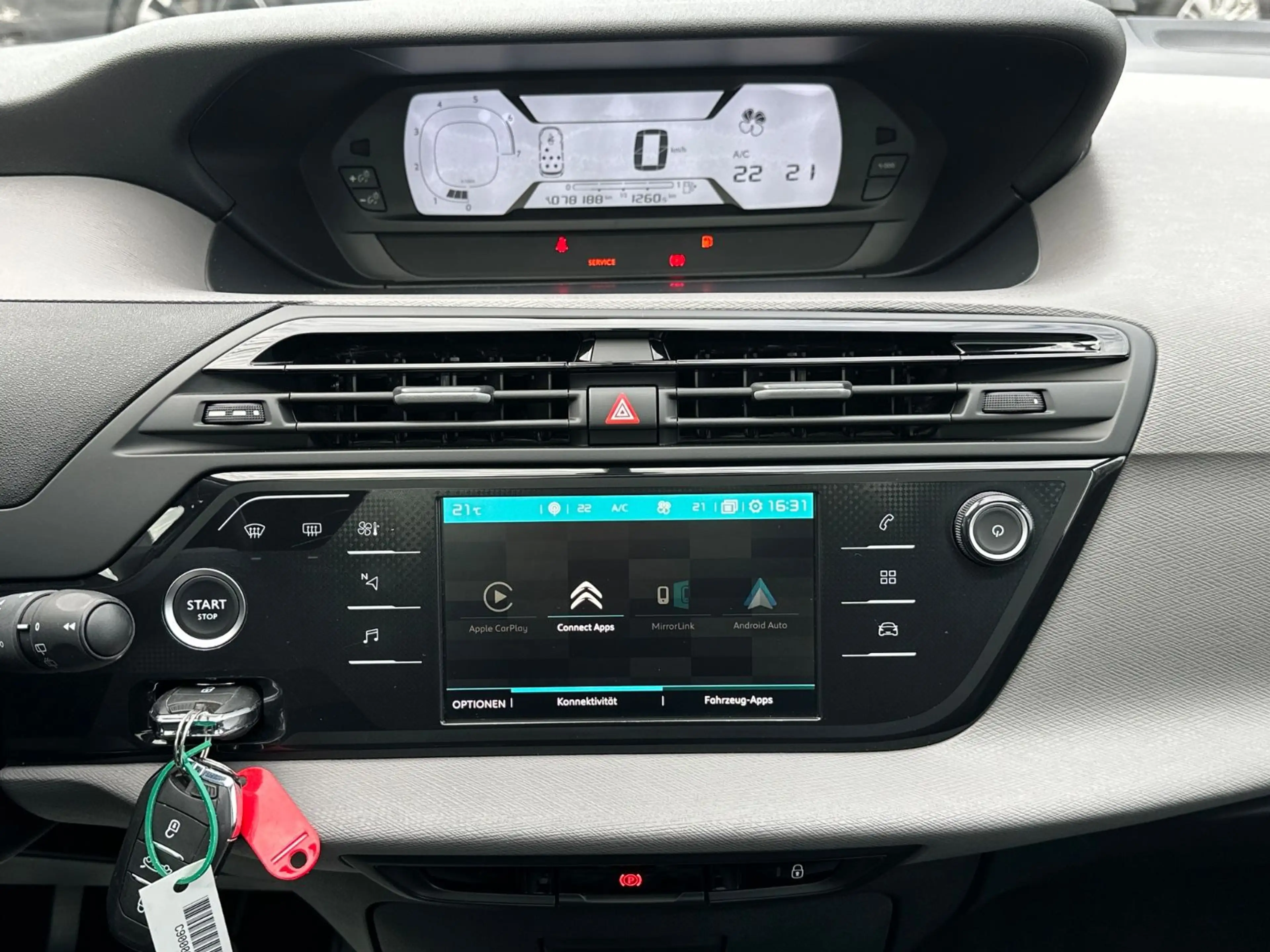 Citroen Grand C4 Picasso Grand C4 Feel 7-Sitzer*Klima*Temp*Navi*Phone*PDC — photo 26