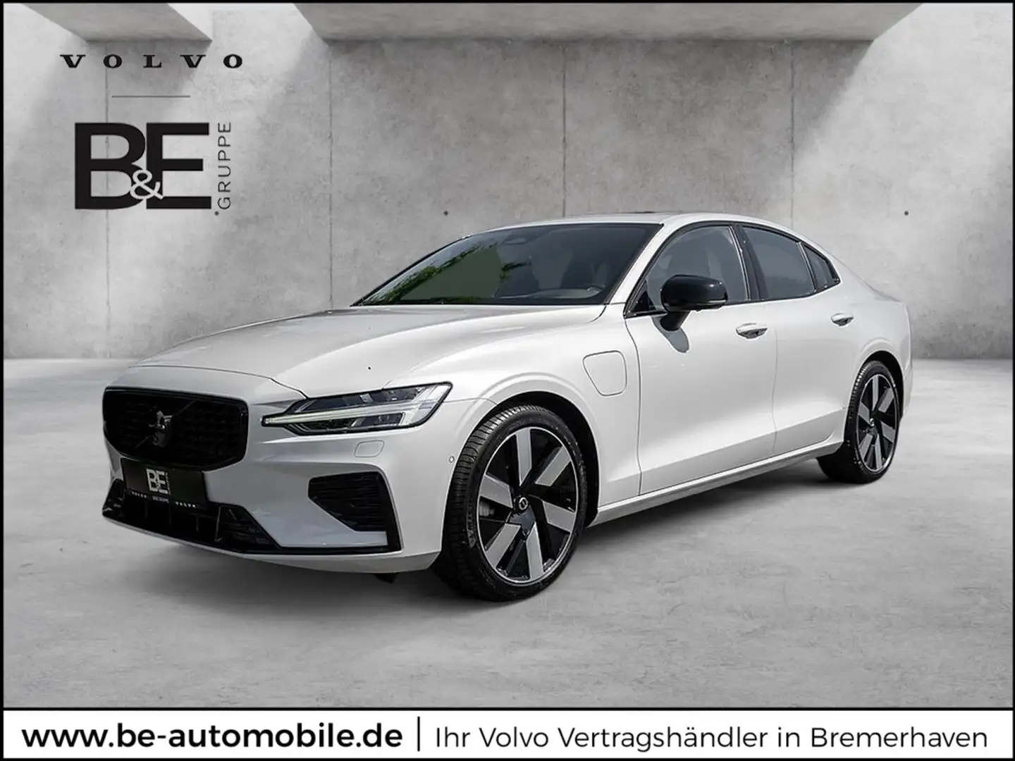 Volvo S60 T8 Ultimate Dark Recharge AWD STANDHZ B&W Blanc - 1
