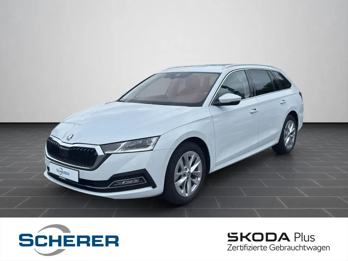 Skoda Octavia IV Combi 1.5 TSI Style MATRIX NAVI KAMER Weiß - 1