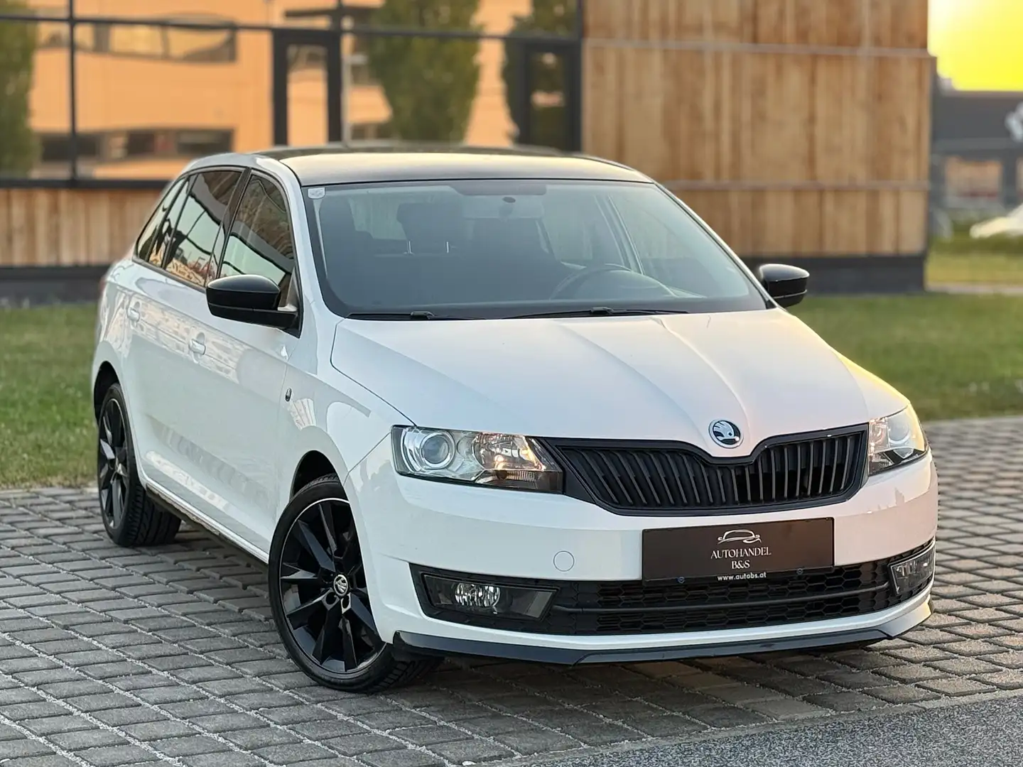 Skoda Rapid/Spaceback Rapid Spaceback 1,2 TSI Monte Carlo *96.000KM* Blanc - 1