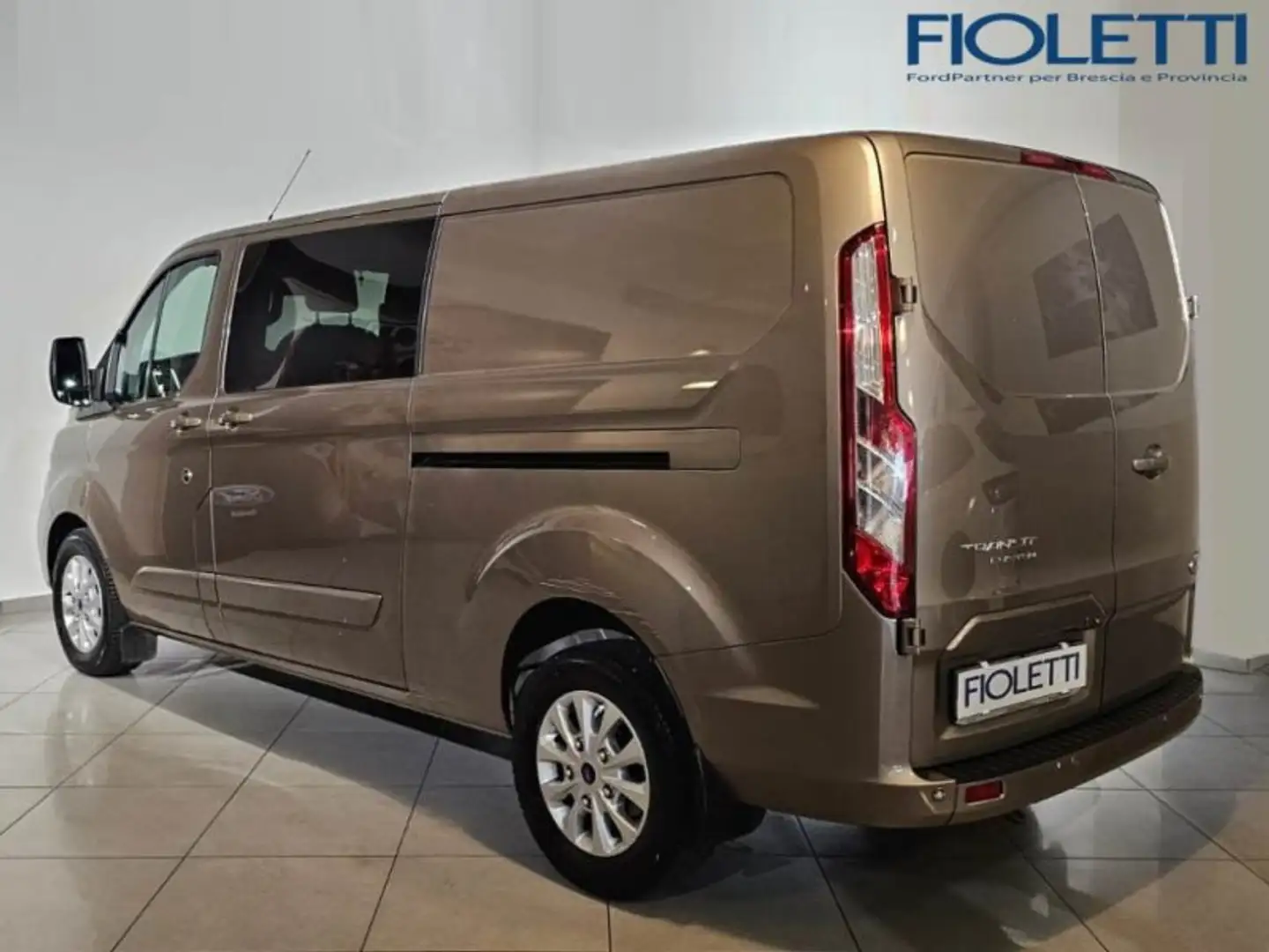 Ford Transit Custom 320 2.0 ECOBLUE 170 AUT. PL-DC FURG. TITANIUM Bronzo - 2