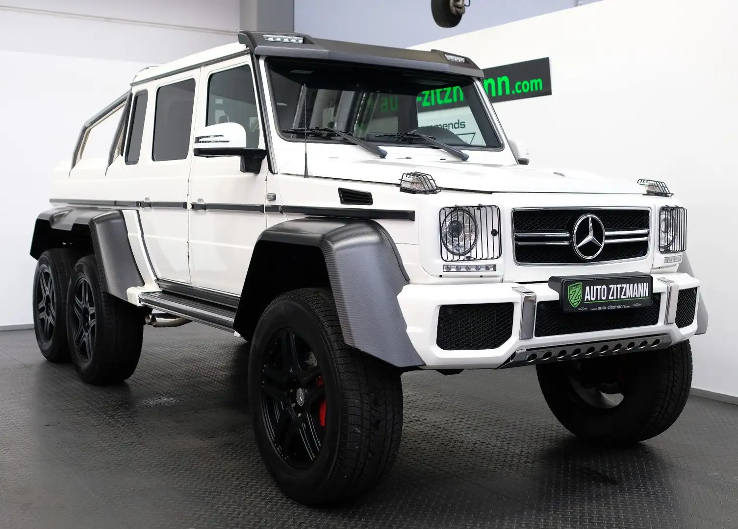 Mercedes-Benz G 63 AMG G 63 6x6/1.HAND/DEUTSCH/KAMERA/BRABUS/SERVICENEU Bílá - 1