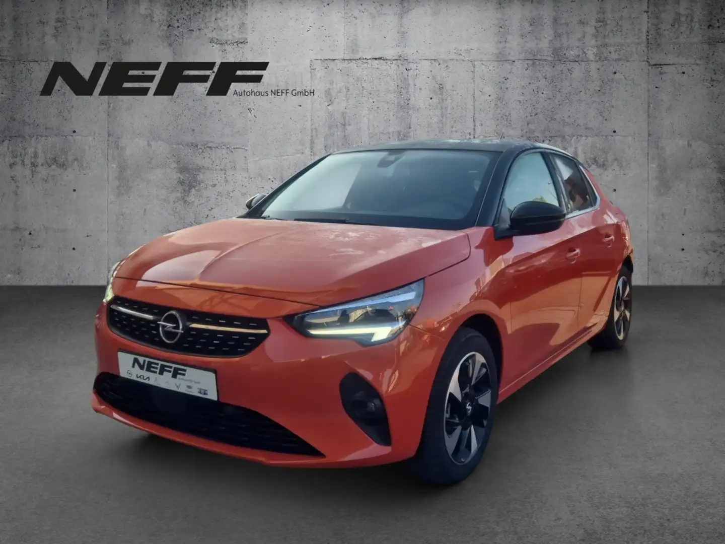 Opel Corsa F e Elegance FLA DynLi LM KAM KlimaA Navi Orange - 2