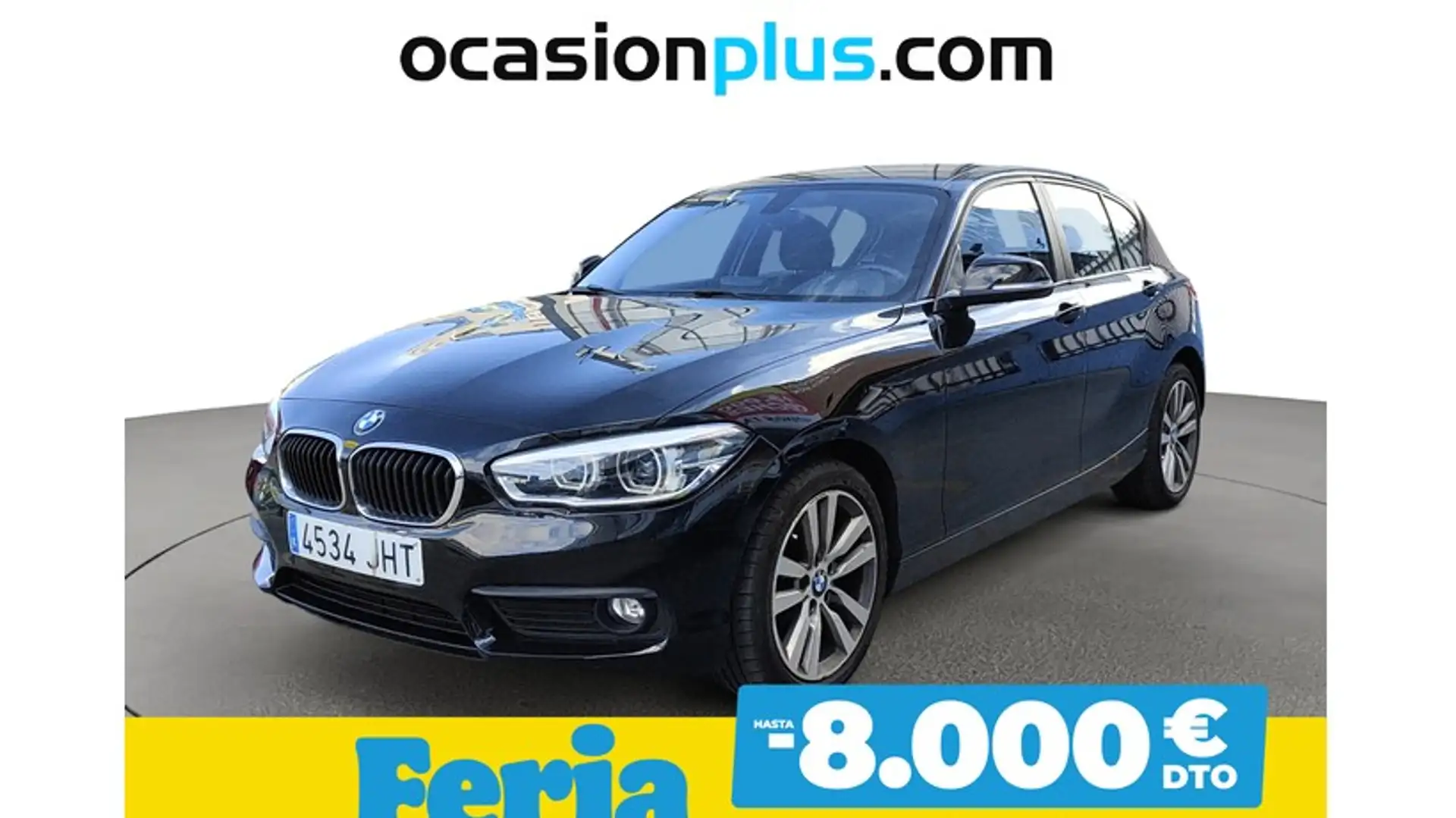 BMW 116 116dA Noir - 1