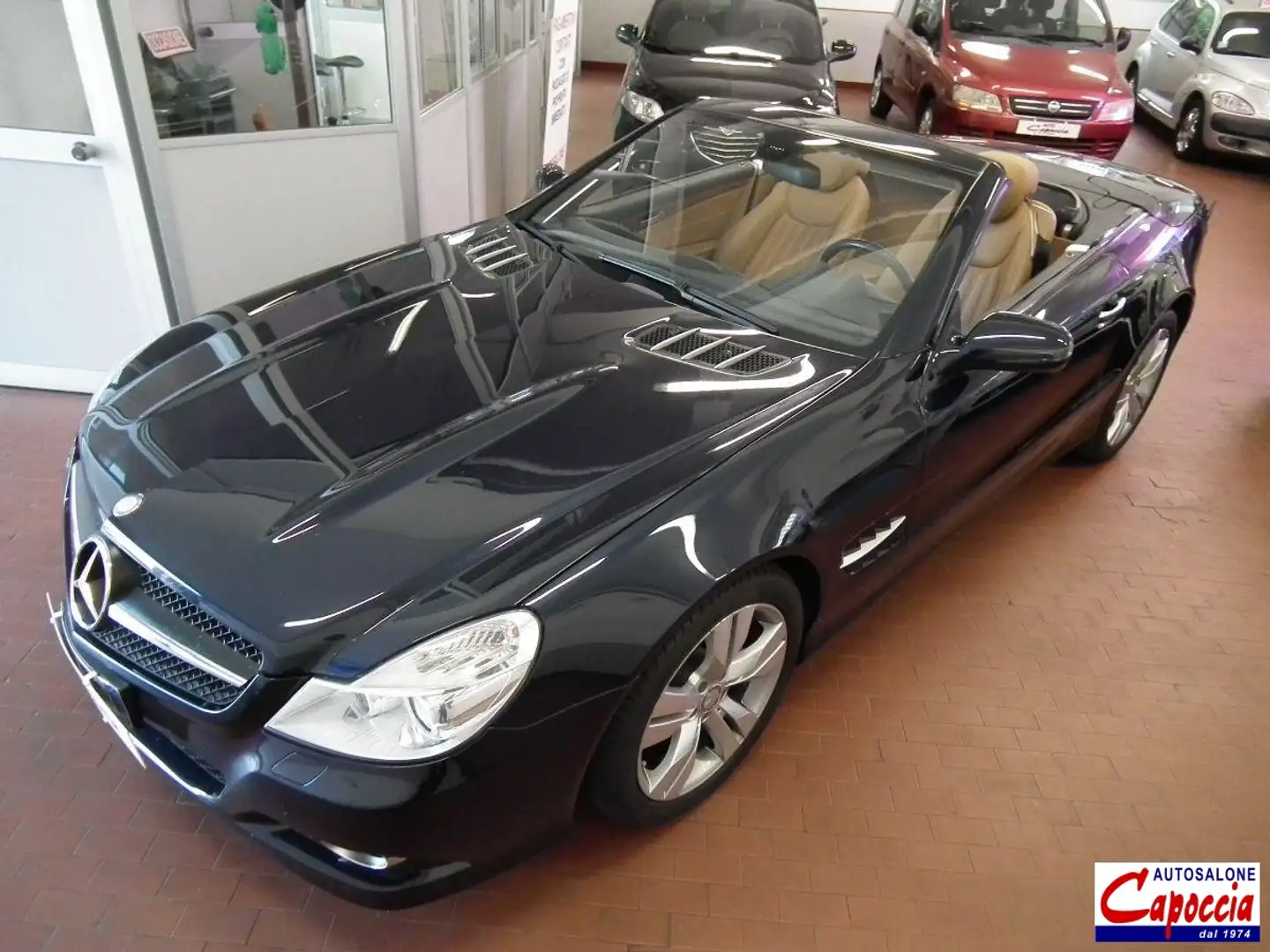 Mercedes-Benz SL 350 350 Sport auto LO SPETTACOLO VA IN ONDA ! NAVI XE Blauw - 1