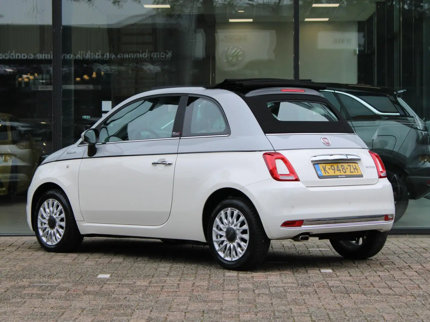 Fiat 500 1.0 Hybrid Dolcevita | Apple Carplay / Schuifdak / Wit - 2