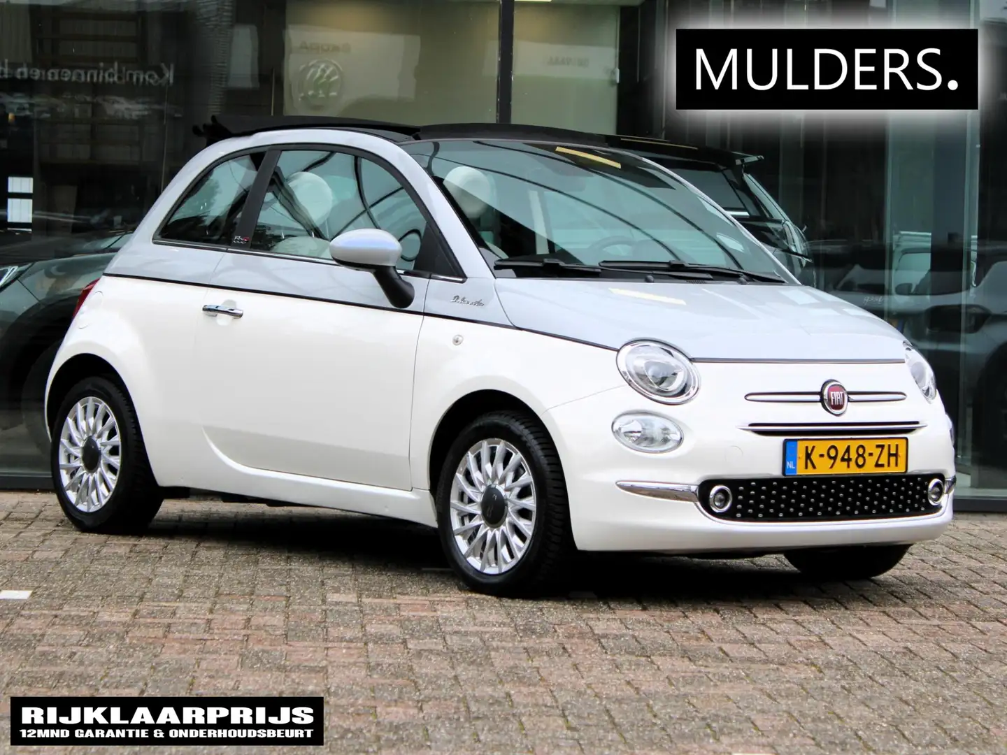 Fiat 500 1.0 Hybrid Dolcevita | Apple Carplay / Schuifdak / Wit - 1