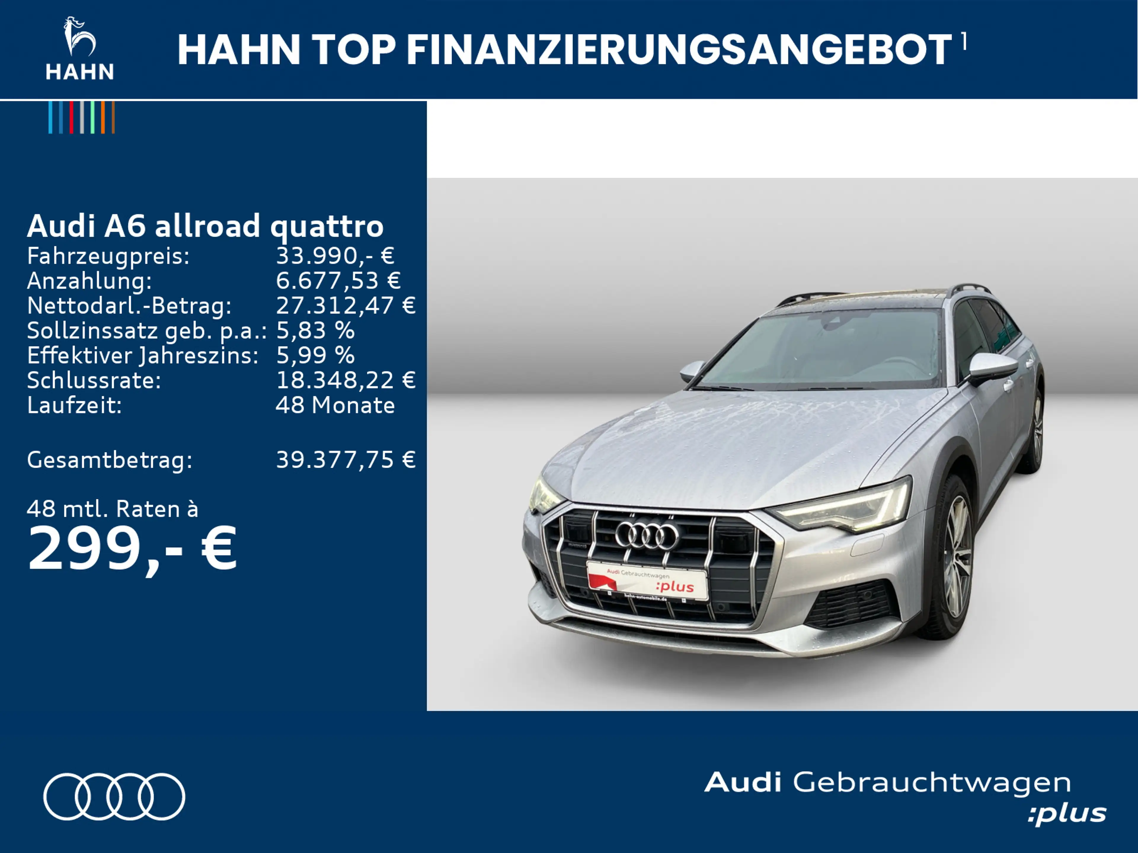 Audi A6 allroad A6 allroad 55TDI quattro S-trc Matrix Pano Stand — photo 2