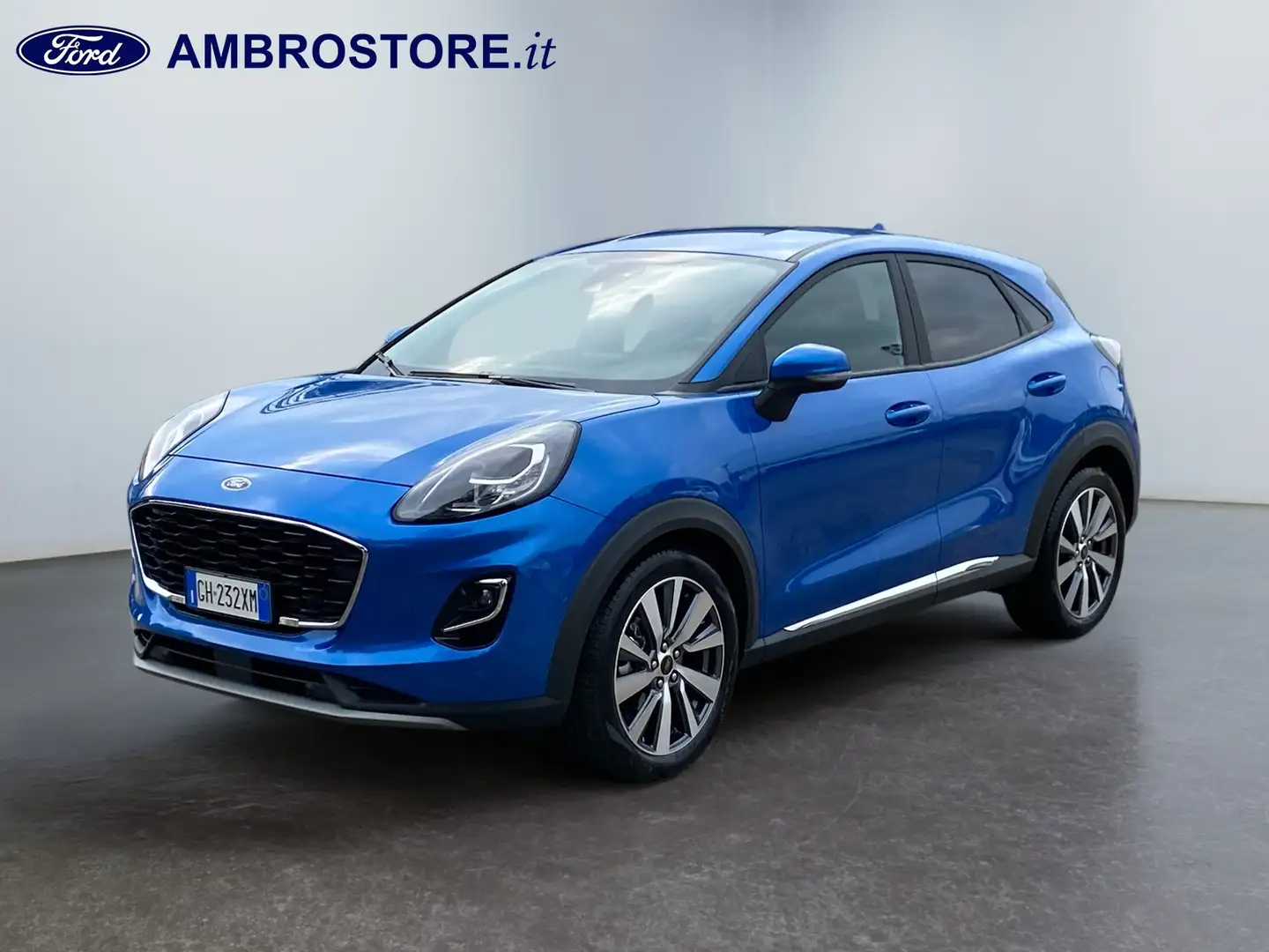 Ford Puma II 2020 - Puma 1.0 ecoboost h Titanium X s&s 125cv Blu/Azzurro - 1
