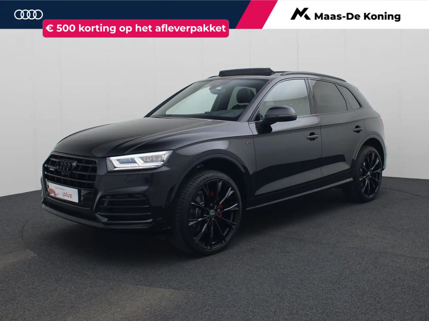Audi Q5 2.0 TFSI/252PK quattro Sport S Line Black Edition Zwart - 1