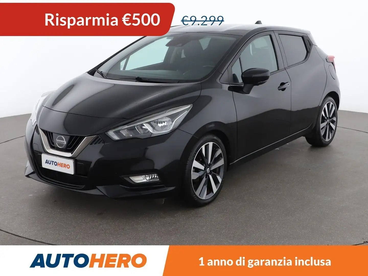 Nissan Micra 1.5 dCi Tekna Czarny - 1