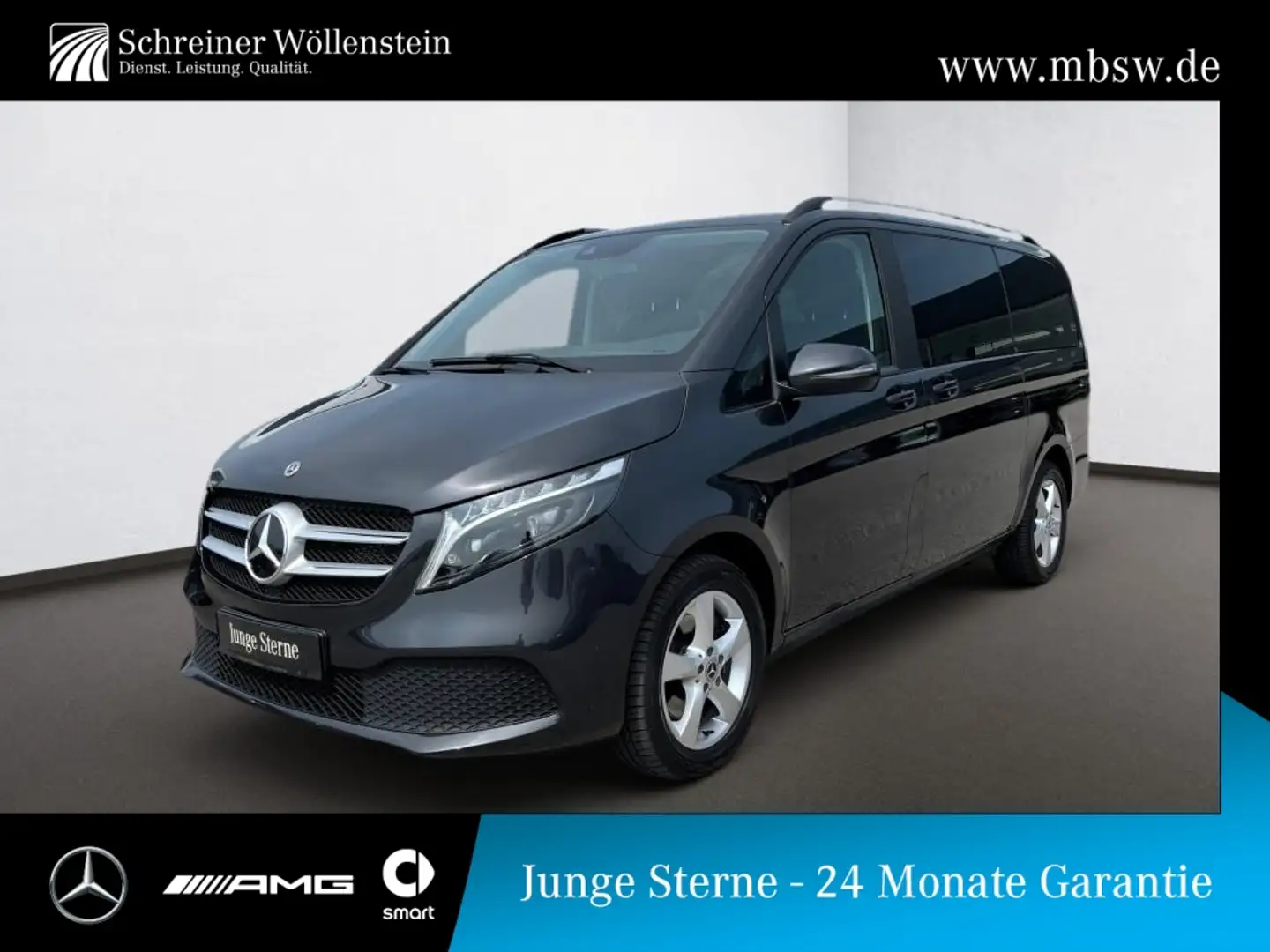 Mercedes-Benz V 220 EDITION Lang Kamera*LED*CarPlay*Navi*MBUX Gris - 1