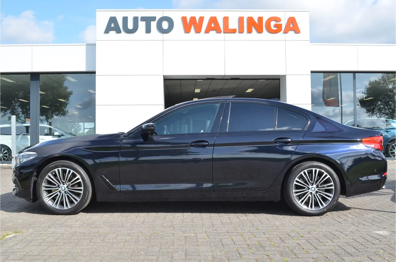 BMW 540 5-serie 540i Individual Nappa leder! 2x Memory sto Schwarz - 2