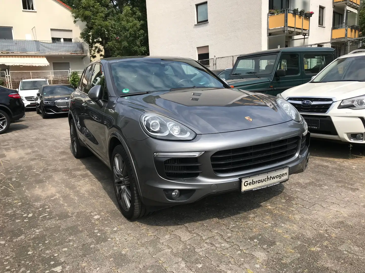 Porsche Cayenne S Diesel 4.2 V8 Approved 05/2026*21"ZOLL Gris - 1