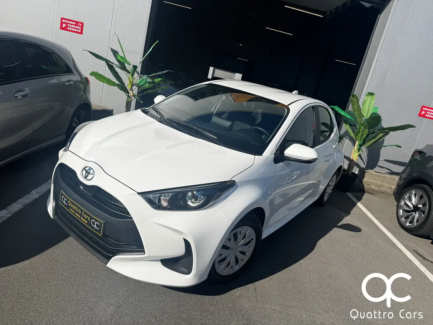Toyota Yaris 1.5i 125 Ch - Car play - Camera - Garantie Toyota Blanc - 2