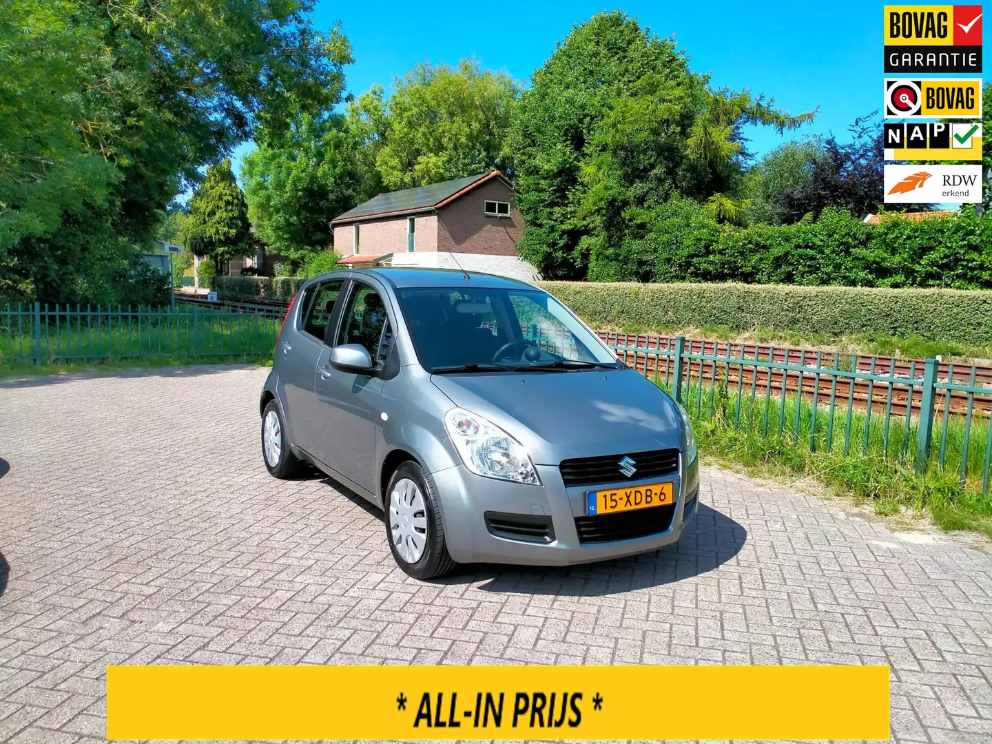 Suzuki Splash 1.0 VVT Comfort Airco ALLINPRIJS Grijs - 1