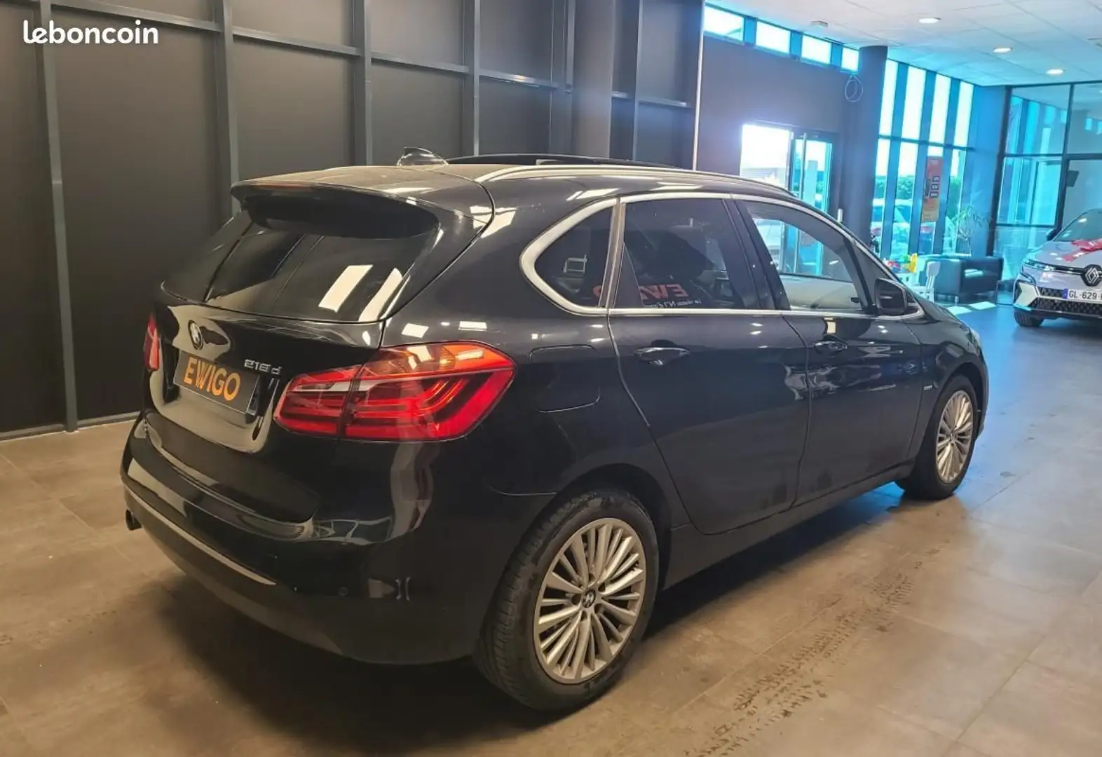 BMW 218 Serie 218dA 150ch Luxury BVA8 Noir - 2