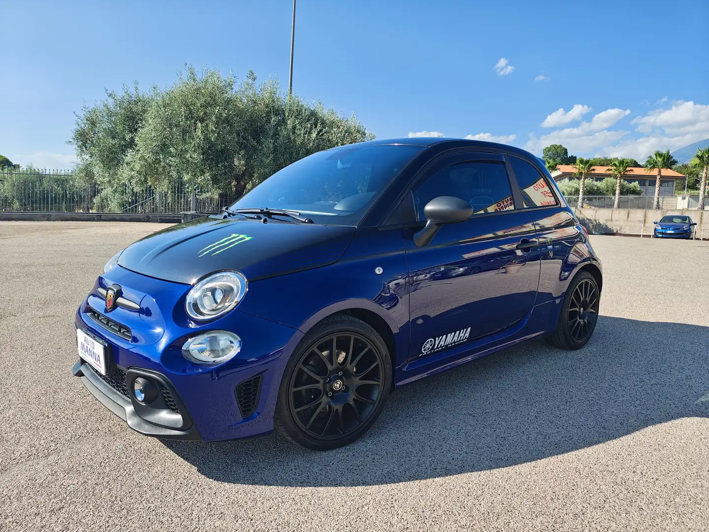 Abarth 595 595 2016 1.4 t-jet Monster Energy Yamaha 165cv Blu/Azzurro - 1