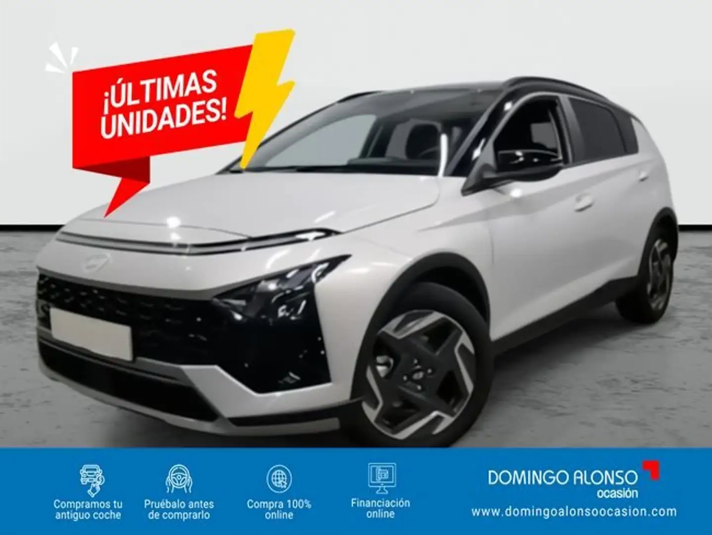 Hyundai BAYON FL 1.0 T-GDi 66,2 kW (90 CV) DCT7 2WD Blackline MY Gris - 1