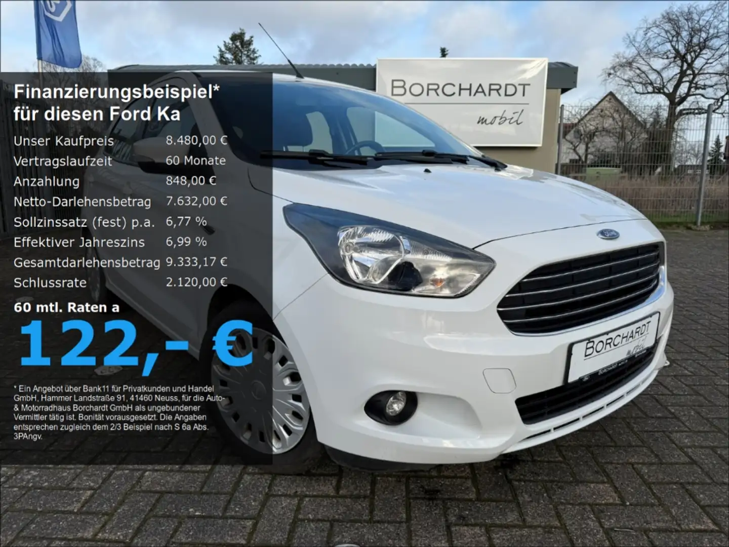 Ford Ka/Ka+ + *Allwetter*USB*KLIMA*ISOFIX*Garantie*Weiß* Weiß - 1