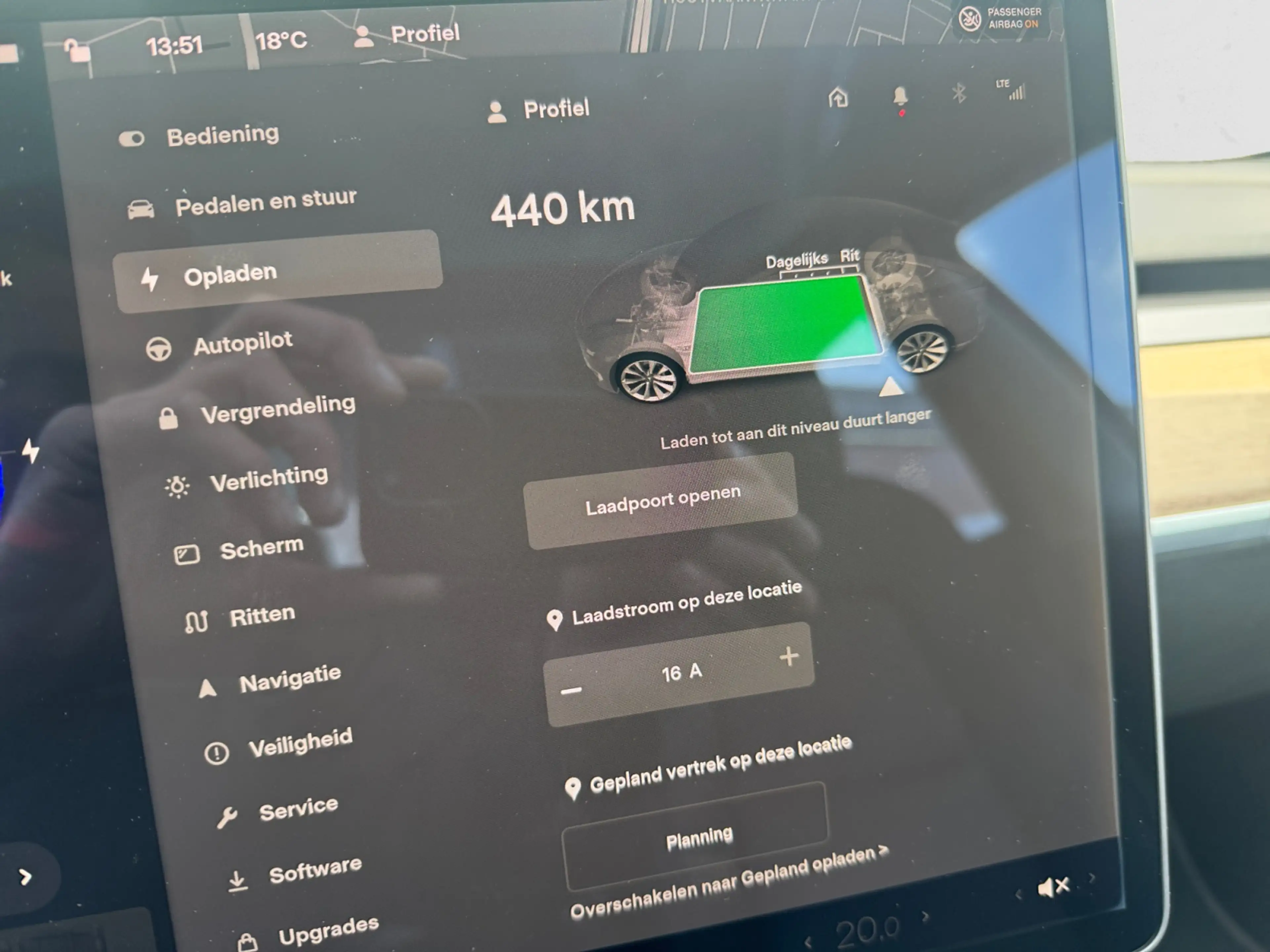 Tesla Model 3 Long Range AWD 75 kWh- SOH 92%, 450km Range, Perfo — photo 11