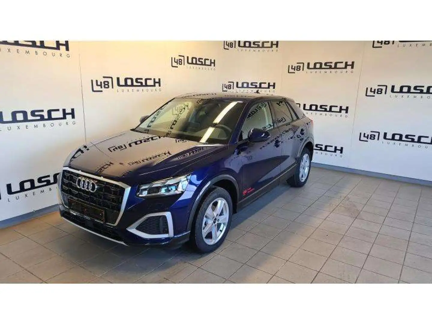 Audi Q2 Advanced Bleu - 1