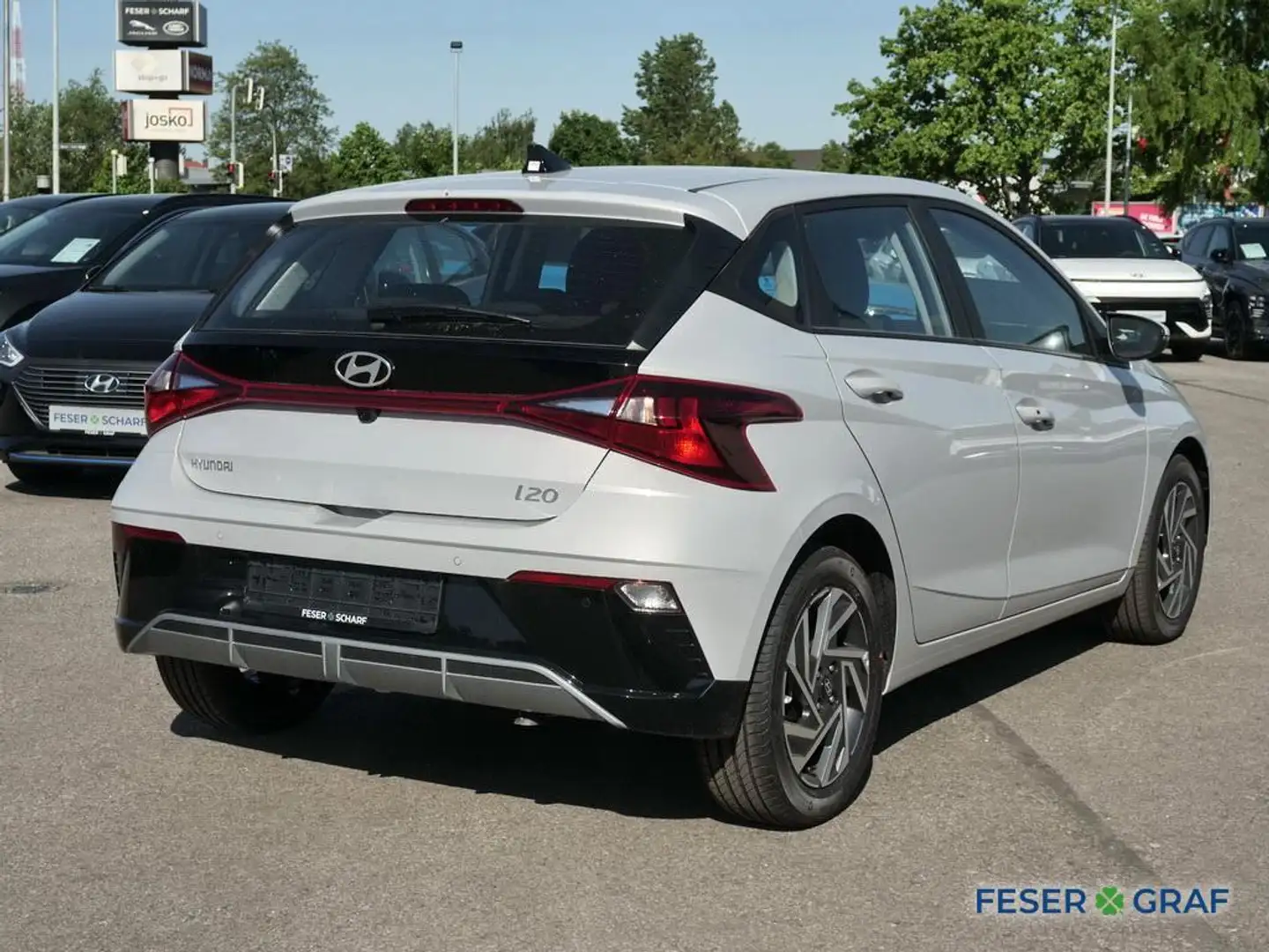 Hyundai i20 TREND & KOMFORT DCT NAVI CAM SHZ LHZ CARPLAY Grijs - 2