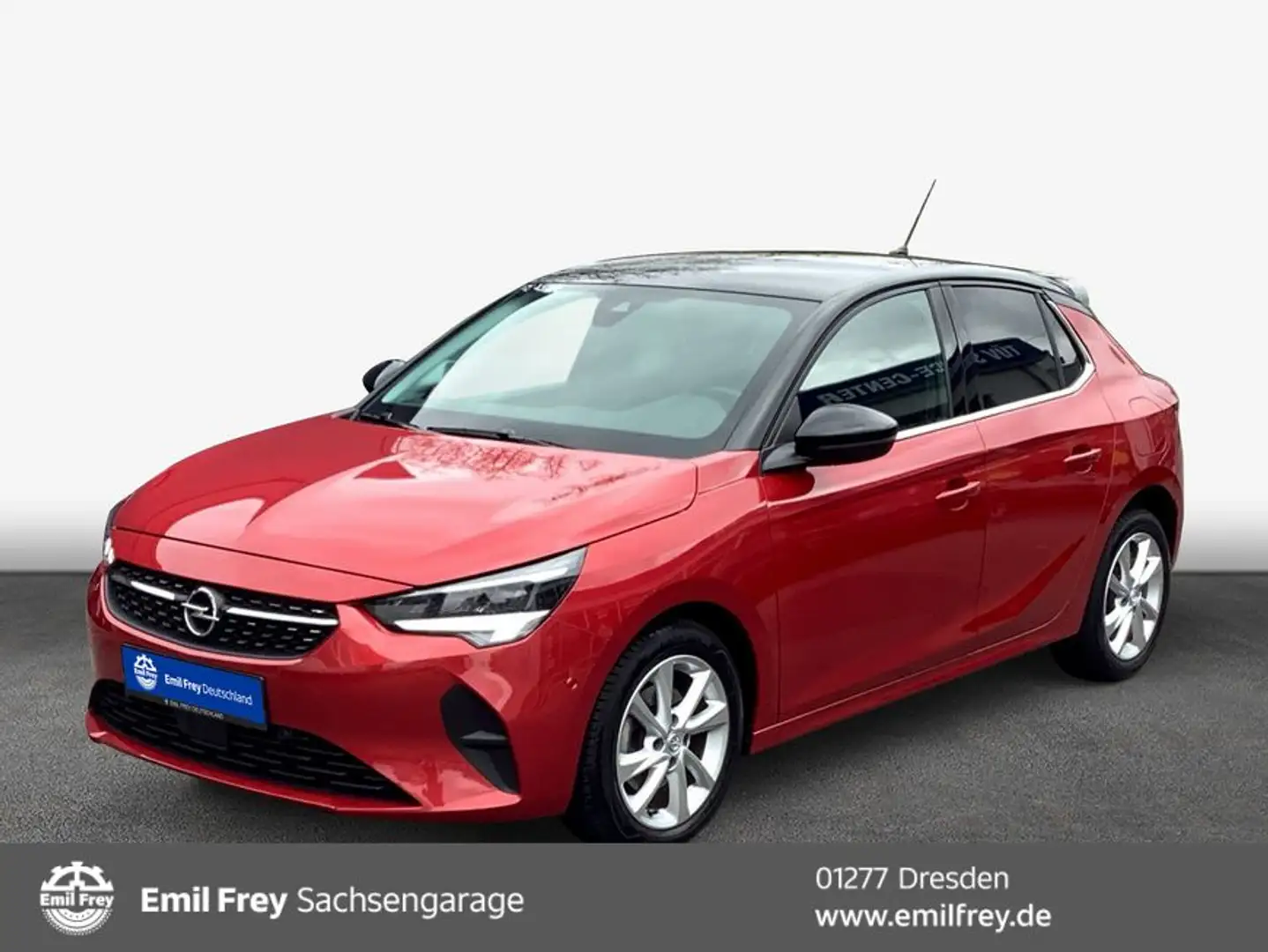 Opel Corsa 1.2 Direct Inj Turbo Automatik Elegance LED Rojo - 1