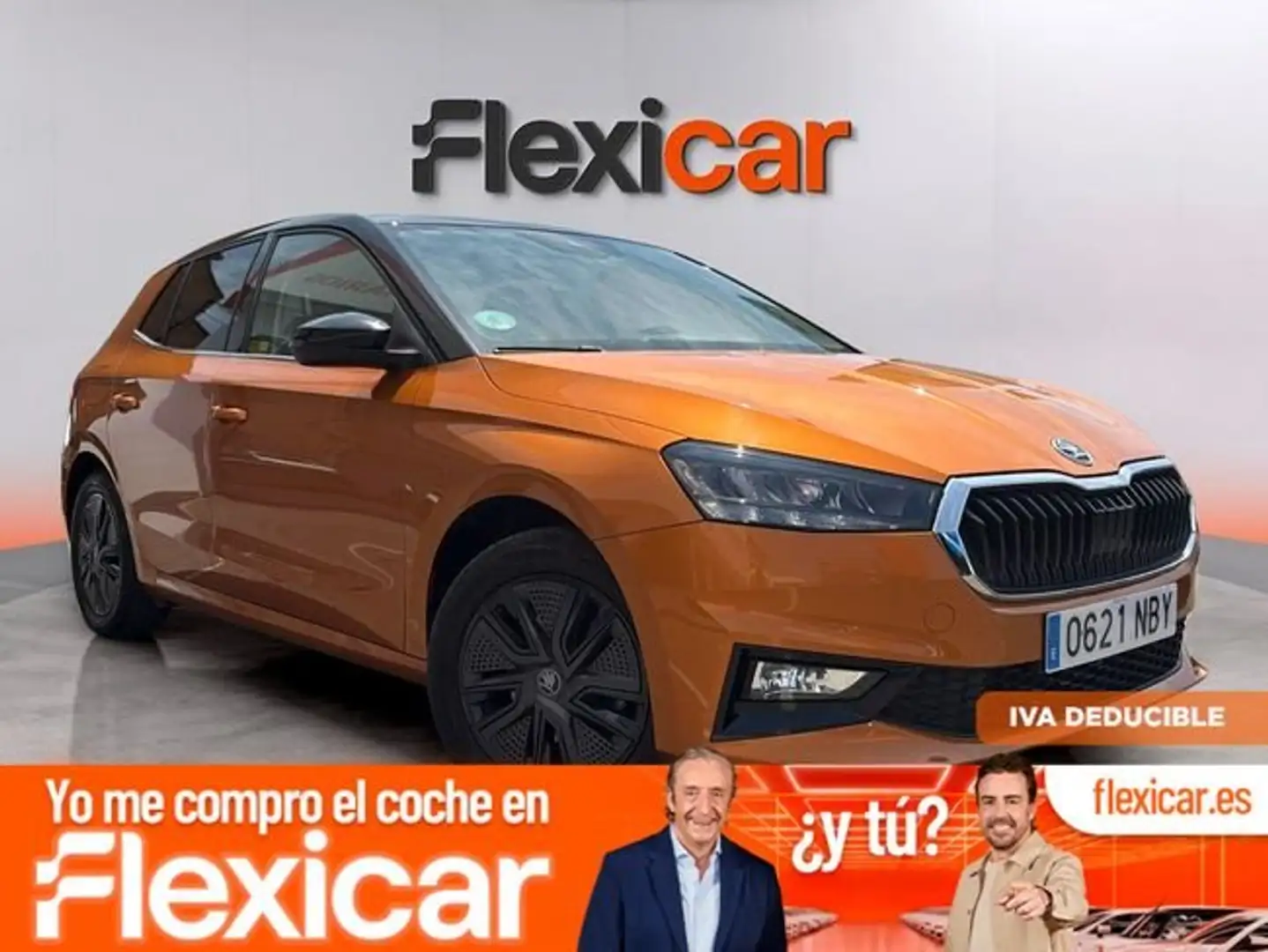 Skoda Fabia 1.0 TSI Selection DSG 85kW Naranja - 1