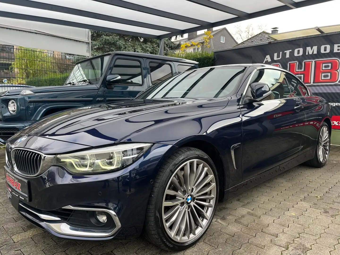 BMW 435 D X drive Cabrio Luxury Line+DRIV ASST+*LED Kék - 1