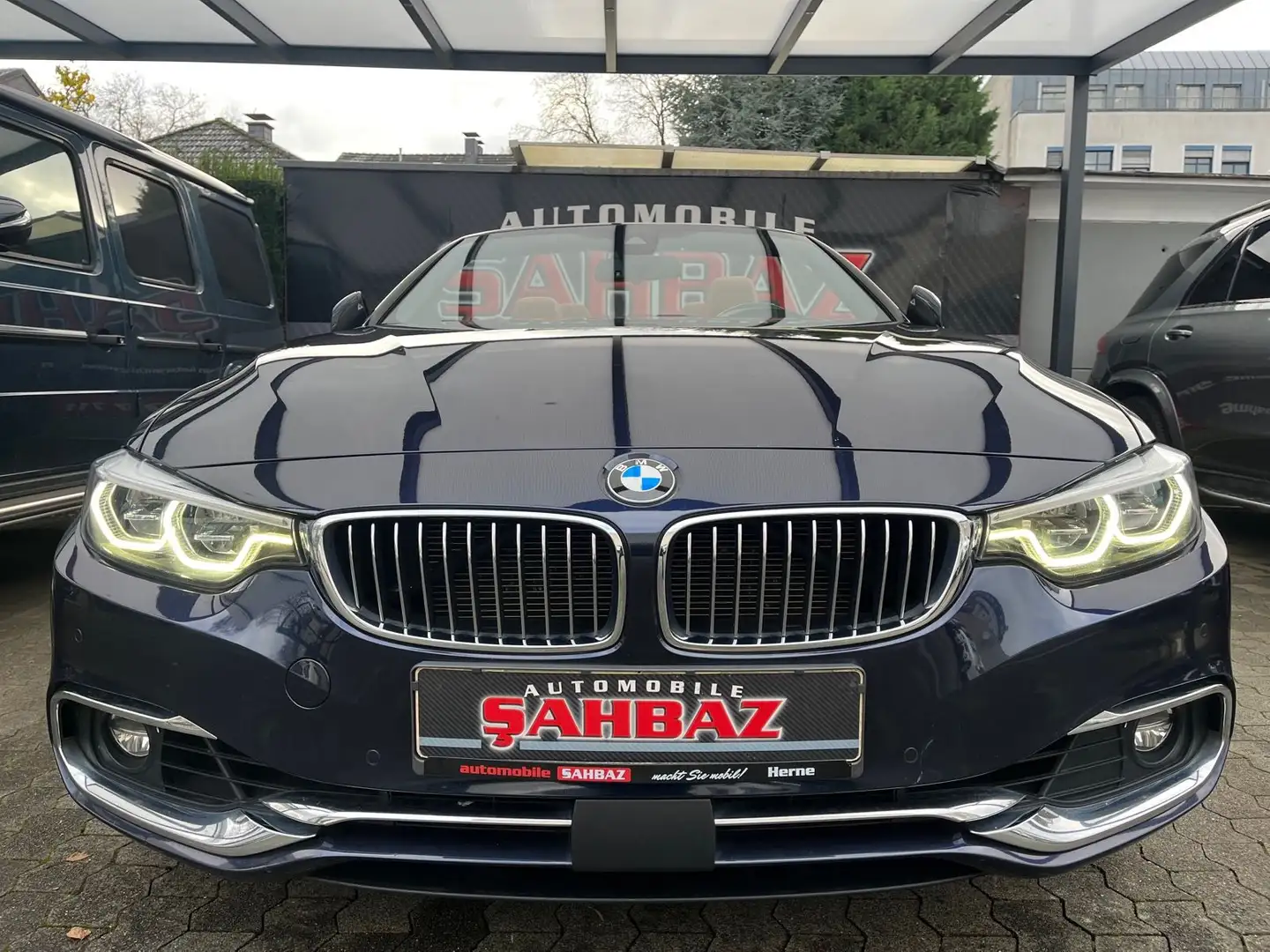 BMW 435 D X drive Cabrio Luxury Line+DRIV ASST+*LED Kék - 2