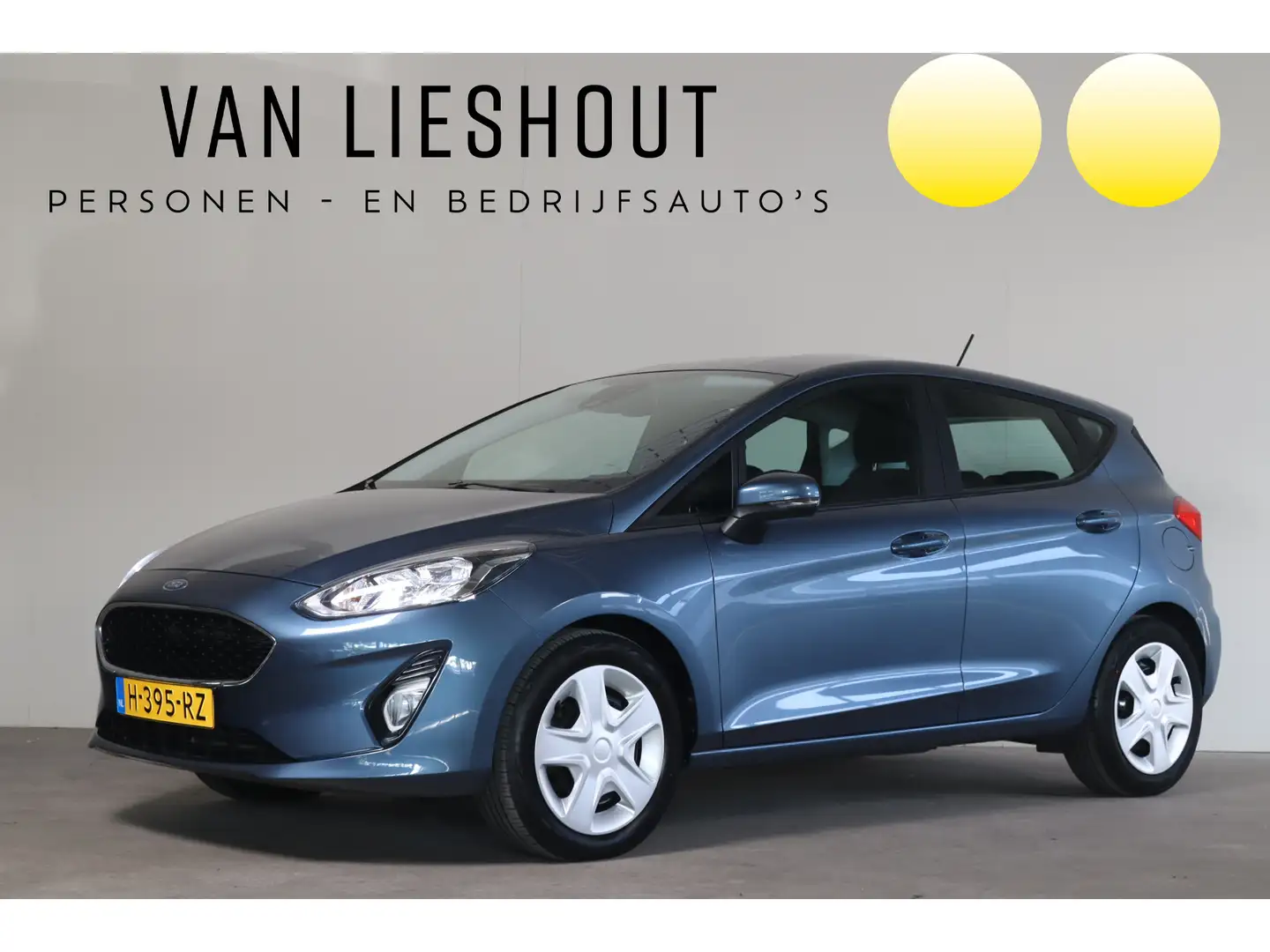 Ford Fiesta 1.0 EcoBoost Connected NL-Auto!! Apple Car-play I Blauw - 1