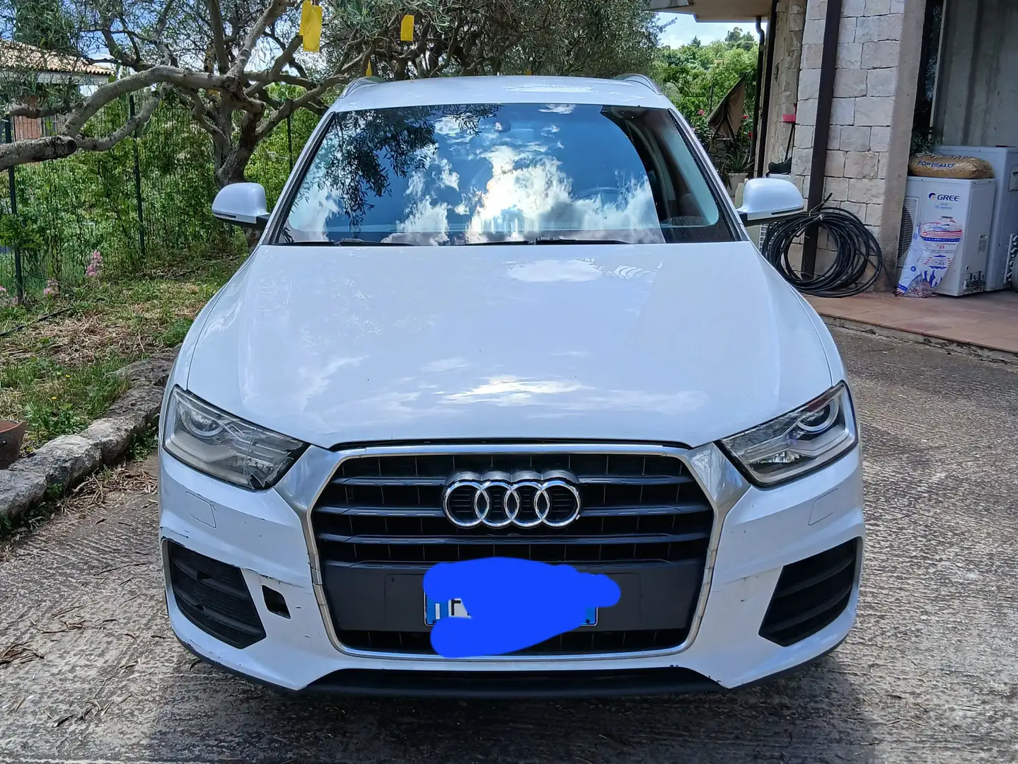 Audi Q3 Q3 I 2015 2.0 tdi 150cv Bianco - 1
