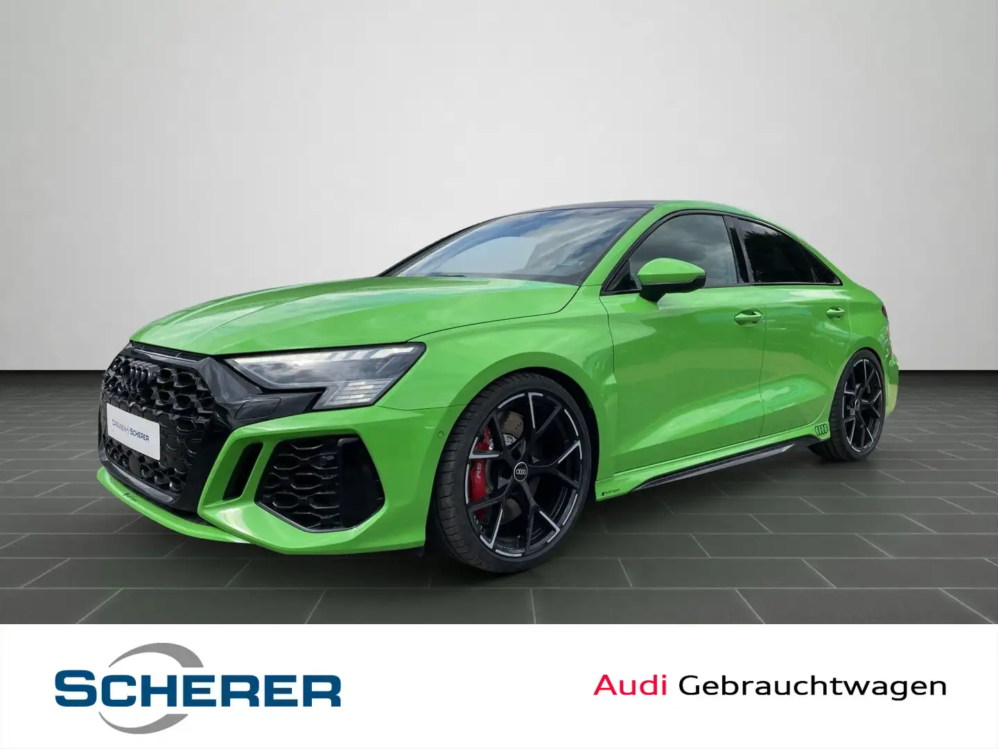 Audi RS3 RS3 Limousine 2.5 TFSI S tronic quattro SHZ NAVI Grün - 1