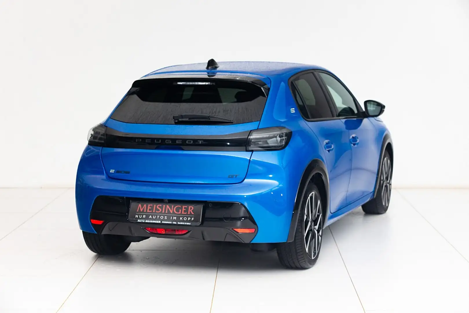 Peugeot e-208 156PS 51kWh GT Blau - 2
