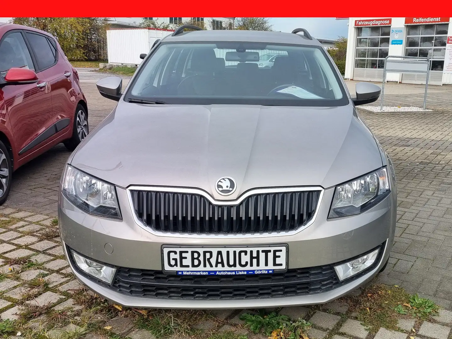 Skoda Octavia ELEGANCE/1.Hd./KLIMA/BC/NSW/TFL/ZV/AHK/MFL/RS/MAL/ Beige - 1