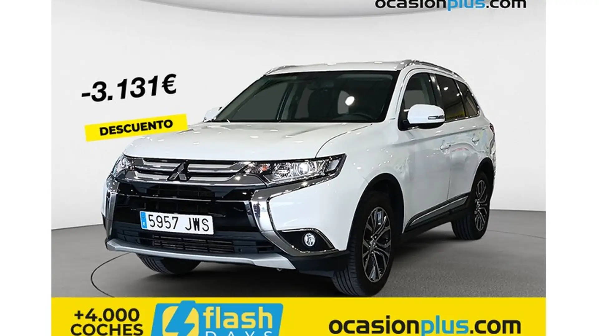 Mitsubishi Outlander 220DI-D Motion 2WD 5pl. Blanco - 1
