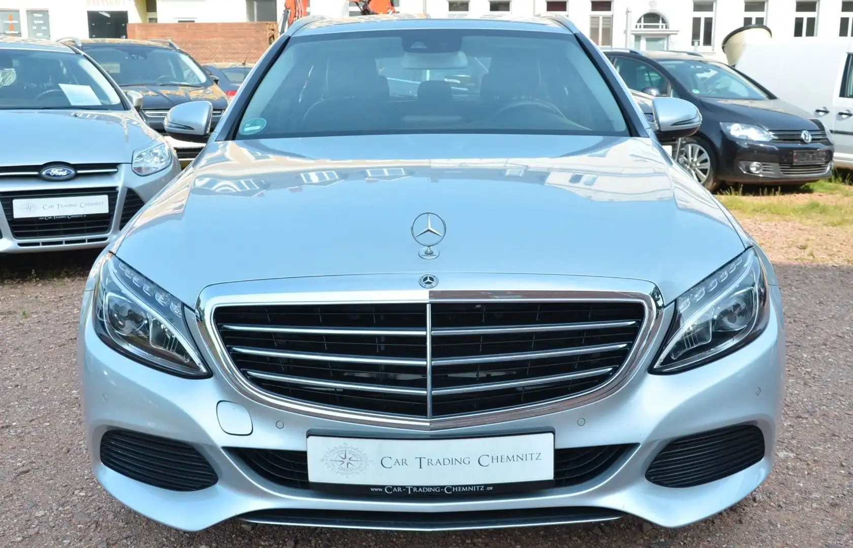 Mercedes-Benz C 200 T d 9-Gang G-Tronic Plus LED Navi AHK Silber - 2