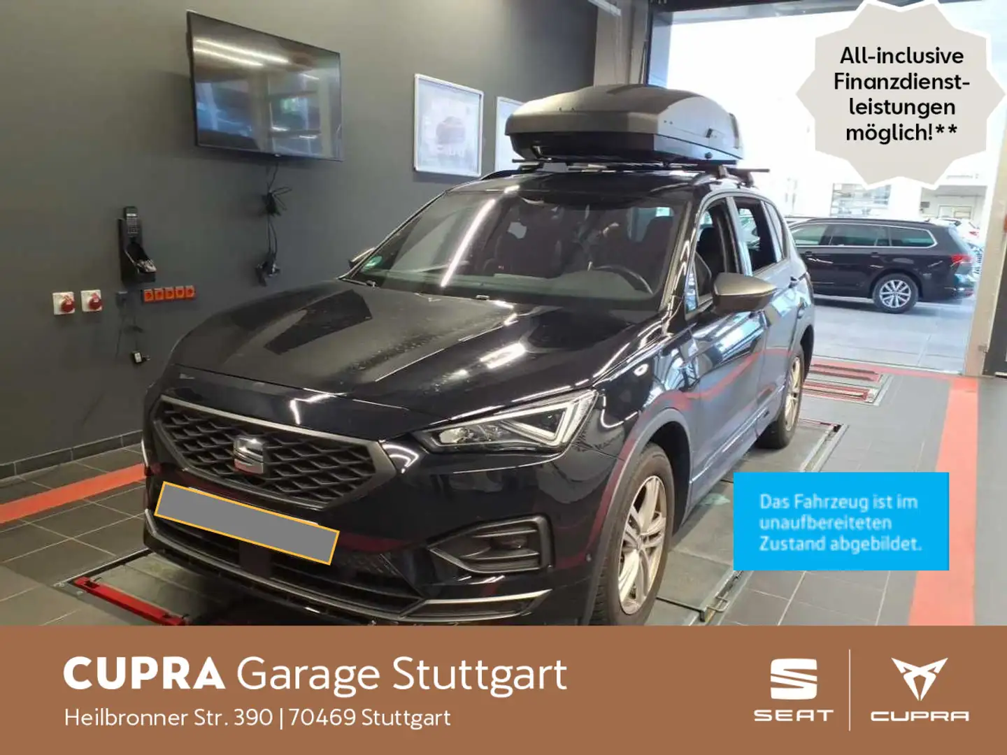 SEAT Tarraco FR 1.5 TSI DSG 110 kW Schwarz - 1