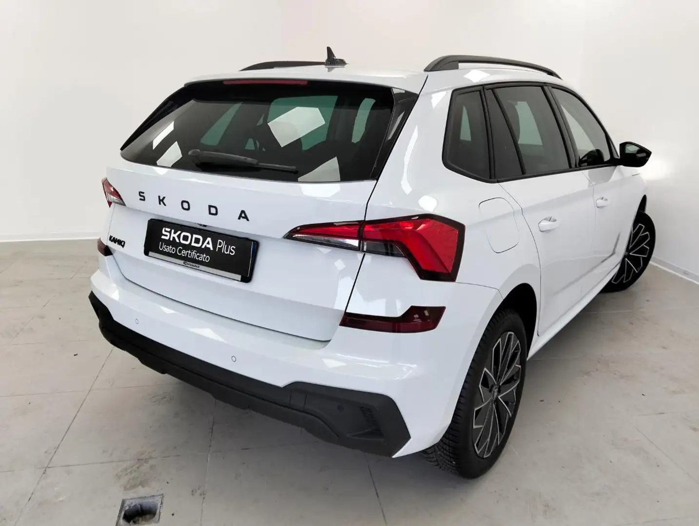 Skoda Kamiq 1.0 TSI 115 CV DSG Black Dots Blanc - 2