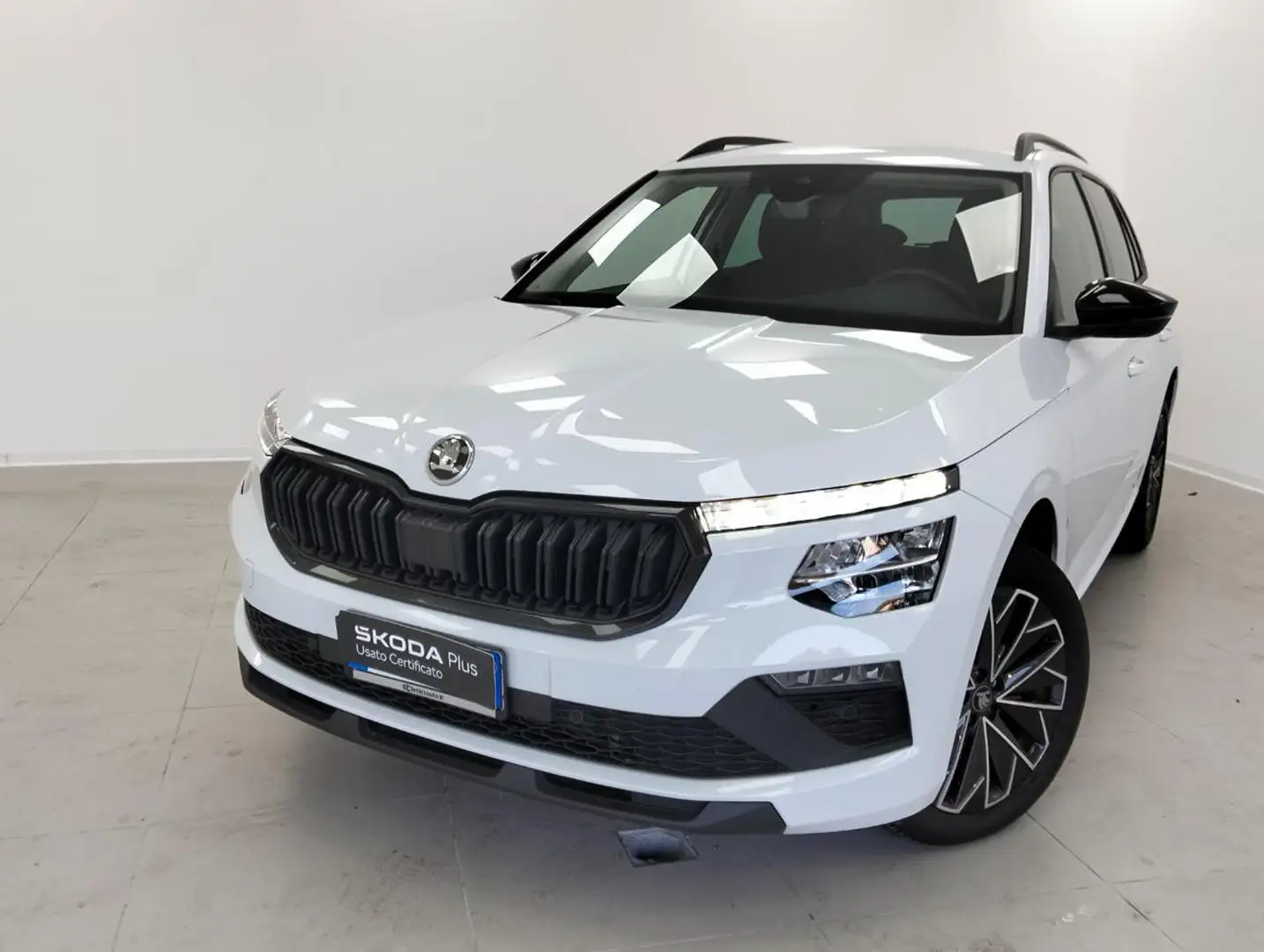 Skoda Kamiq 1.0 TSI 115 CV DSG Black Dots Blanc - 1