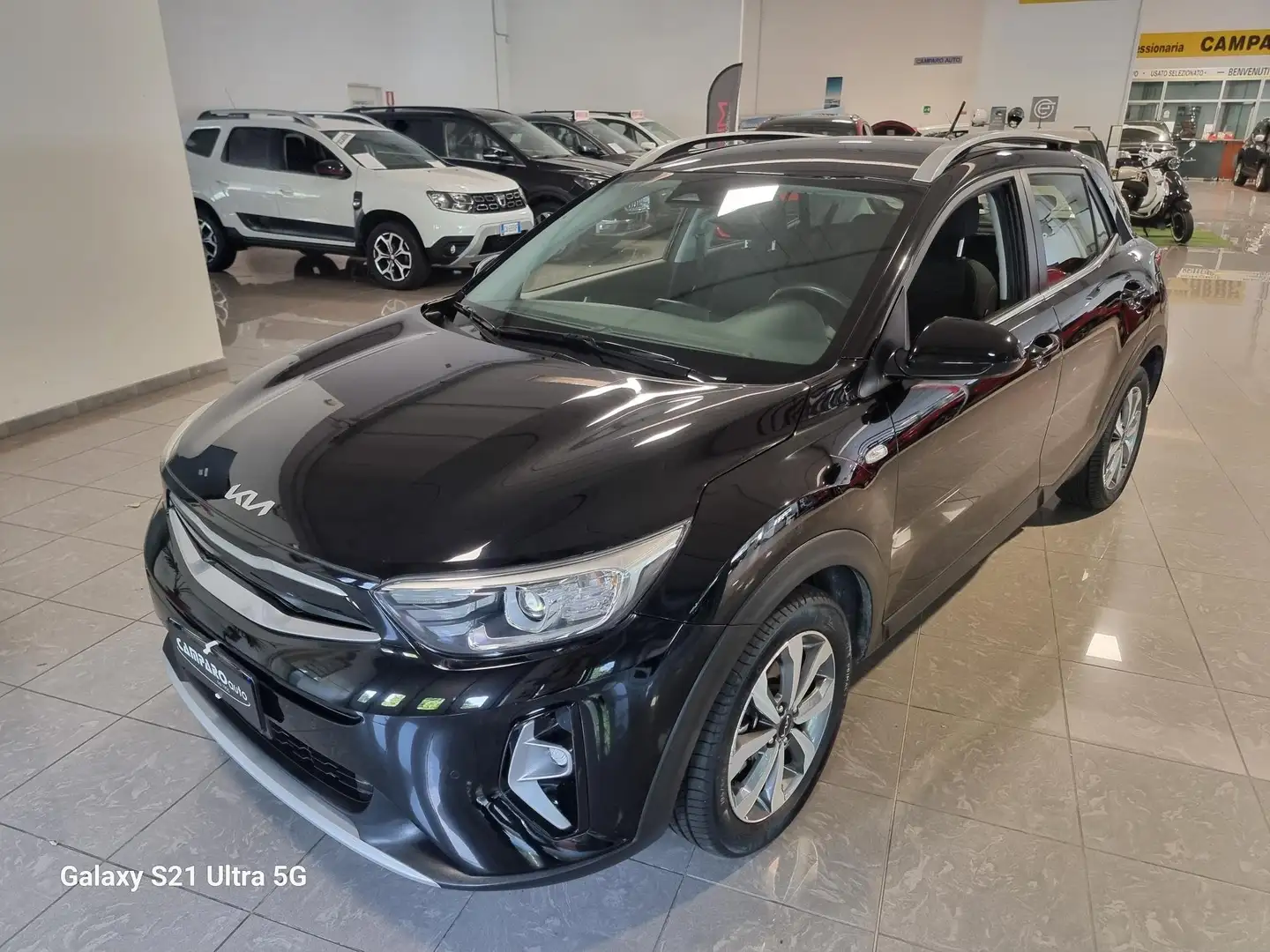 Kia Stonic 1.2 BENZINA GPL 84 cv KM 11000 OK NEOPATENTATI Nero - 1