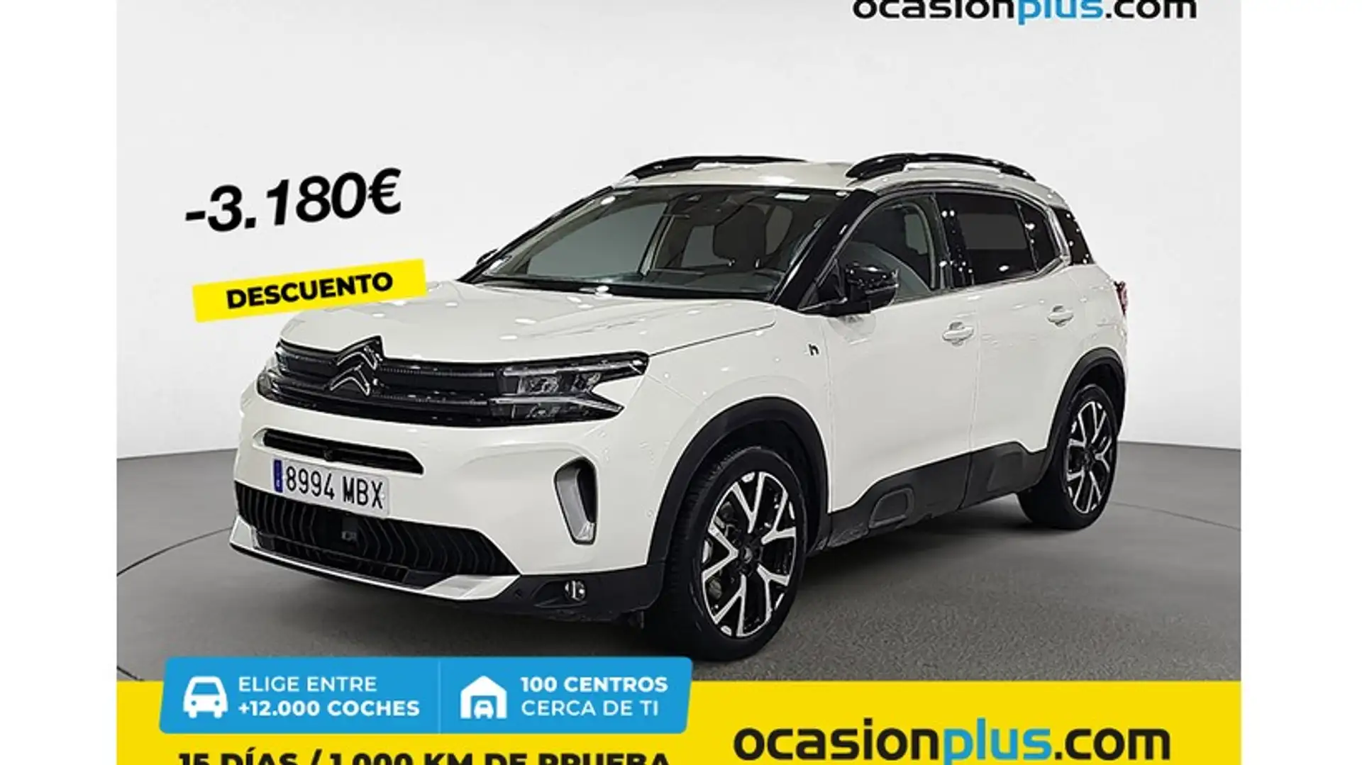 Citroen C5 Aircross Hybrid Shine Pack EAT8 225 Blanco - 1