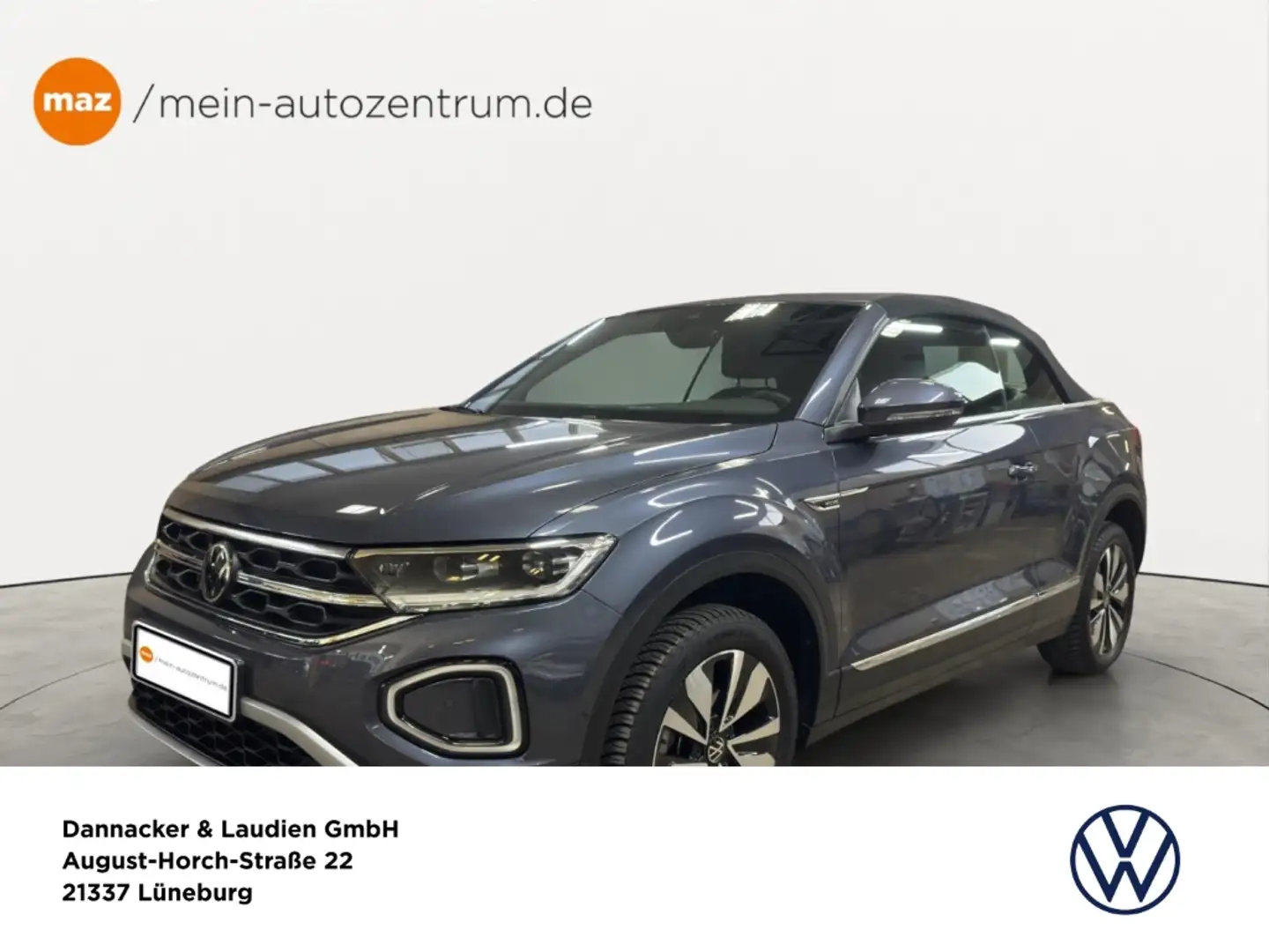 Volkswagen T-Roc Cabriolet 1.5 TSI Move Alu LEDPlus AHK Navi Kamera Grau - 1
