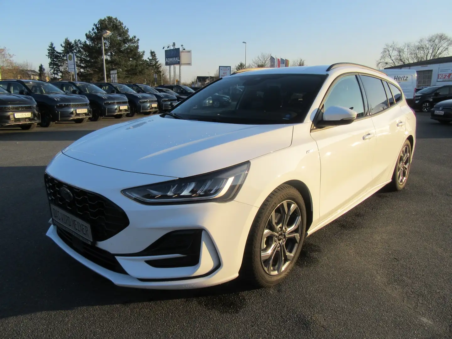 Ford Focus ST-Line Autom., LED,NAVI,FINANZ.MÖGLICH Blanc - 1