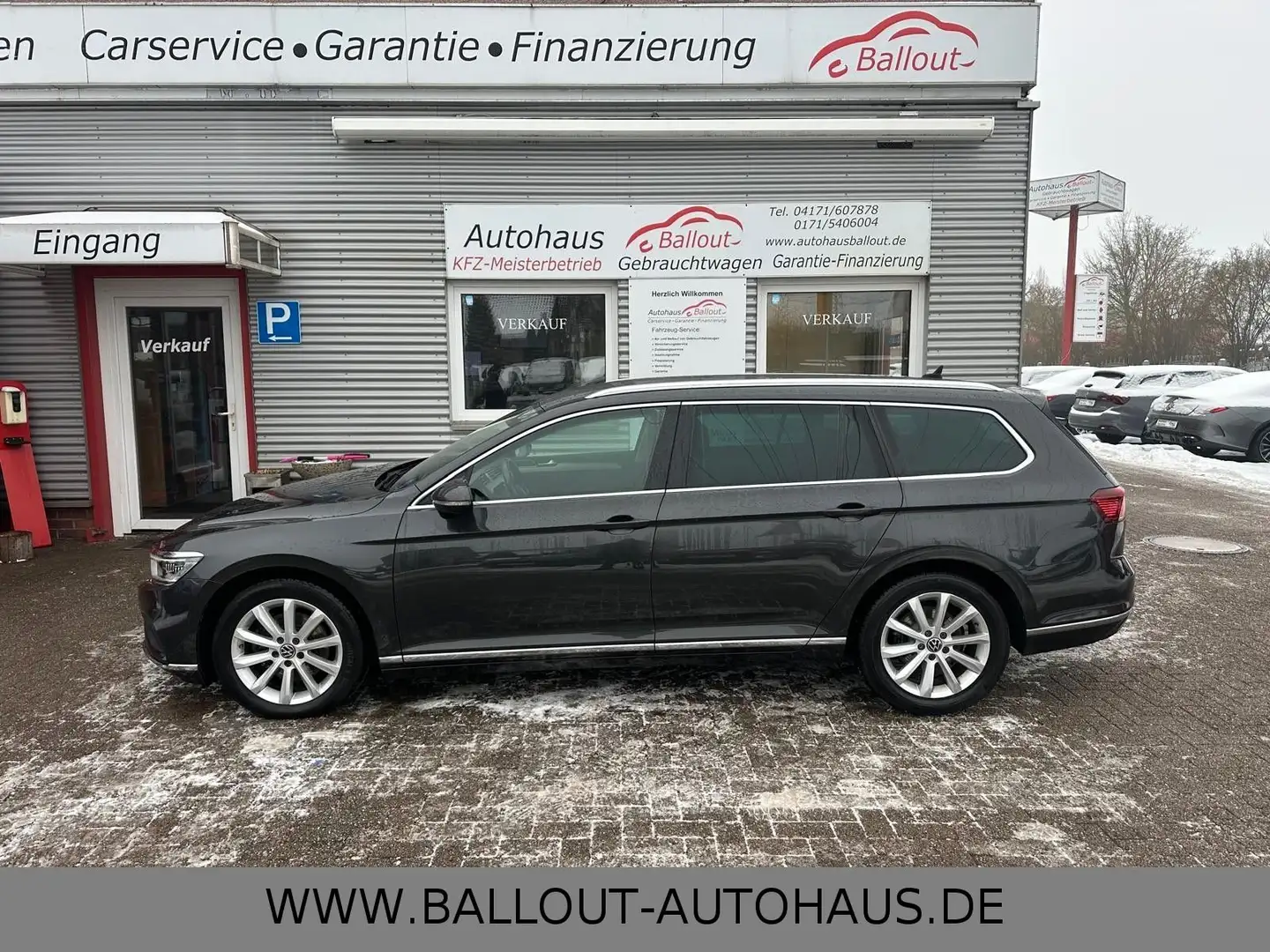 Volkswagen Passat Variant *2.HAND*KLIMA*AHK*MATRIX*ACC*SPUR* Grau - 1